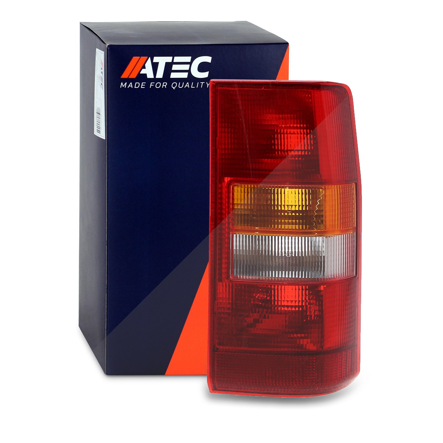 Atec Heckleuchte rechts (Beifahrerseite), Blinker gelb [Hersteller-Nr. 30570411] für Fiat, Peugeot, Citroën