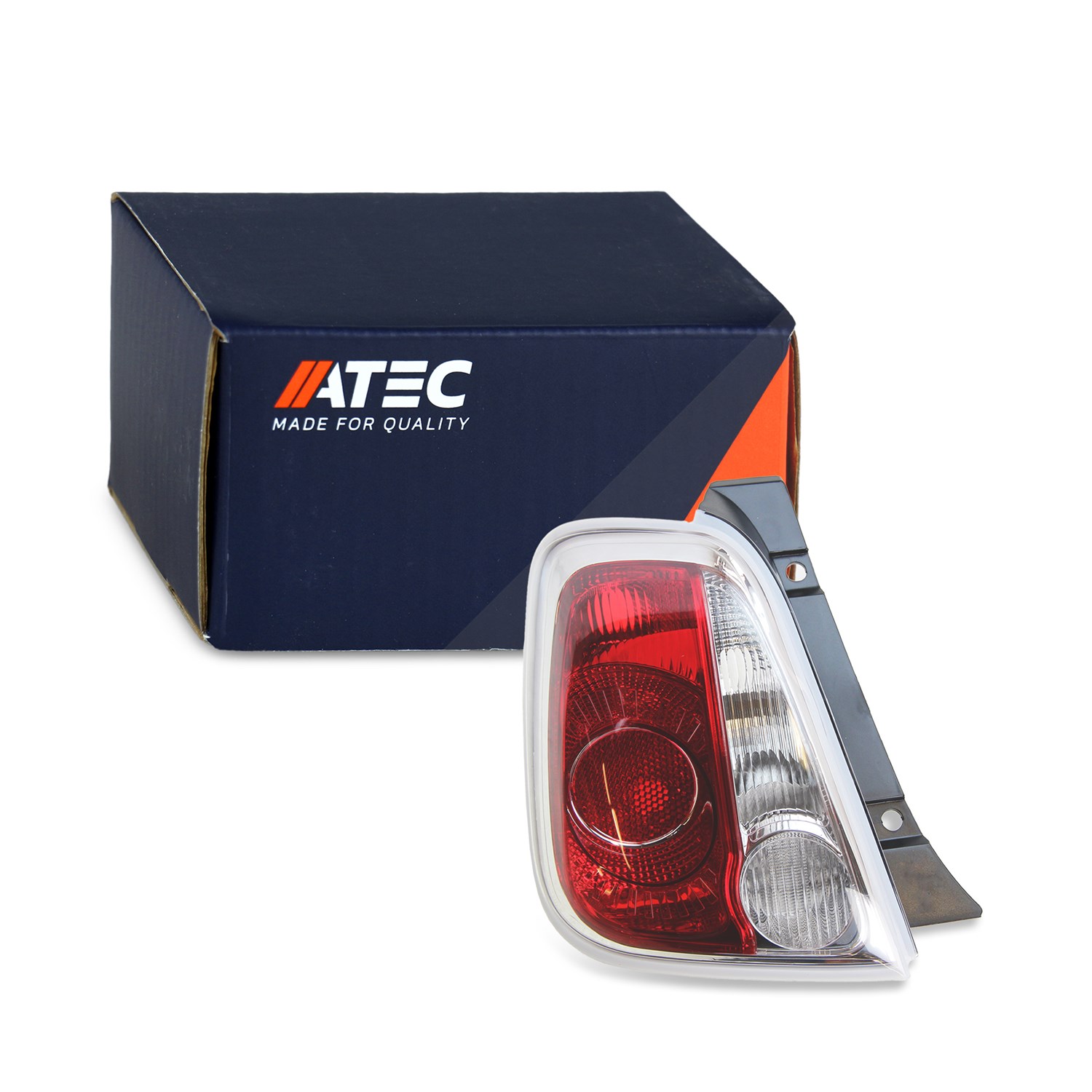 Atec Heckleuchte, Blinker weiß, ohne Lampenträger [Hersteller-Nr. 30659312] für Fiat