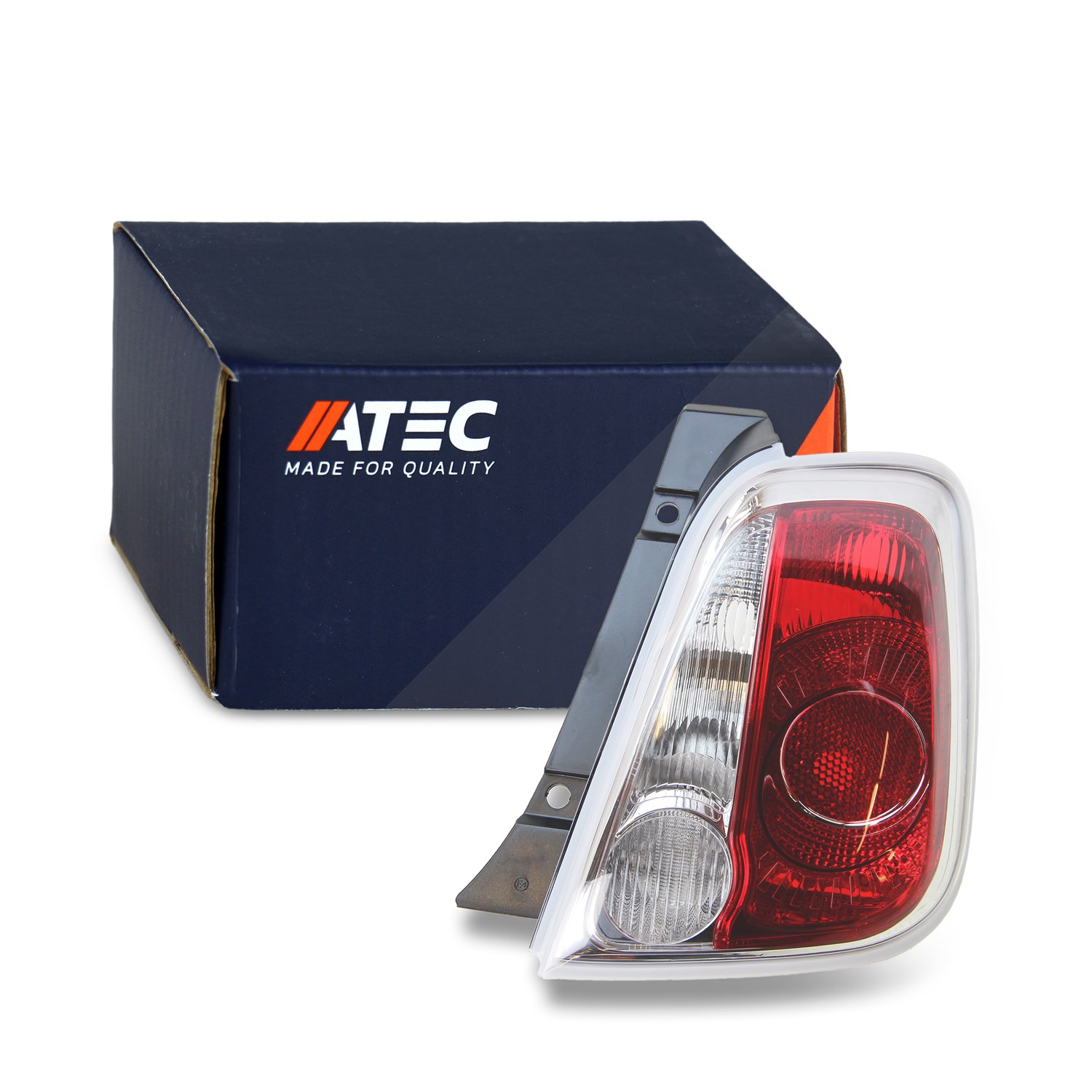 Atec Heckleuchte, Blinker weiß, ohne Lampenträger [Hersteller-Nr. 30659313] für Fiat