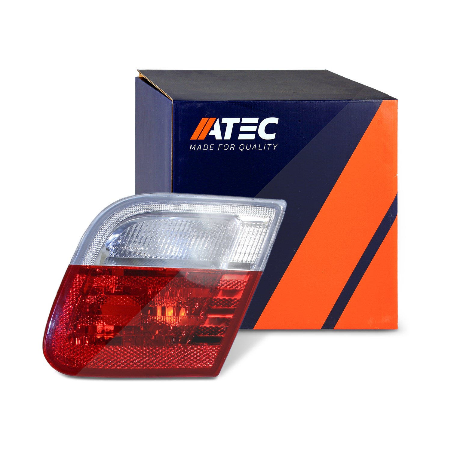Atec Heckleuchte innen, rot/weiß, ohne Lampenträger [Hersteller-Nr. 30662118] für BMW