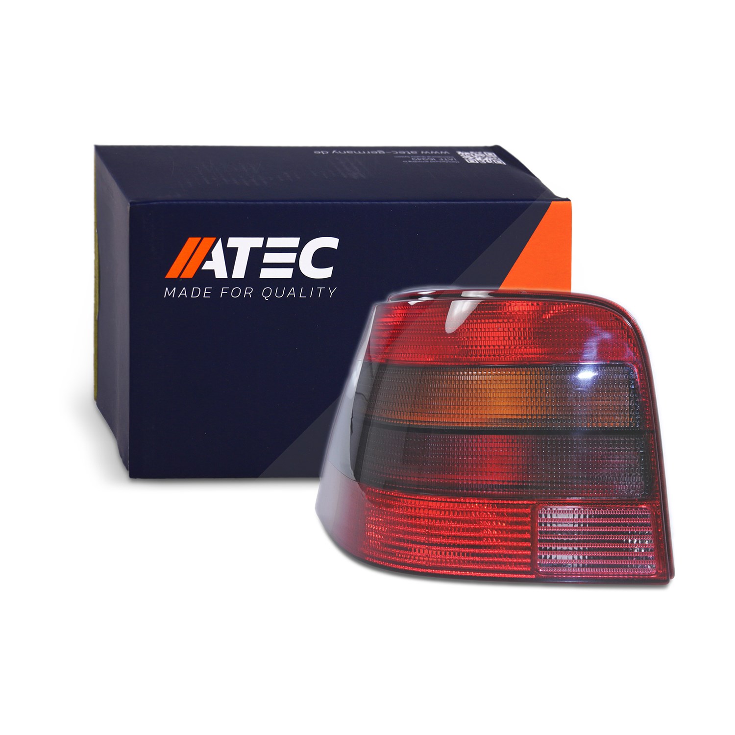 Atec Heckleuchte, Blinker rauchgrau, ohne Lampenträger [Hersteller-Nr. 30737435] für VW