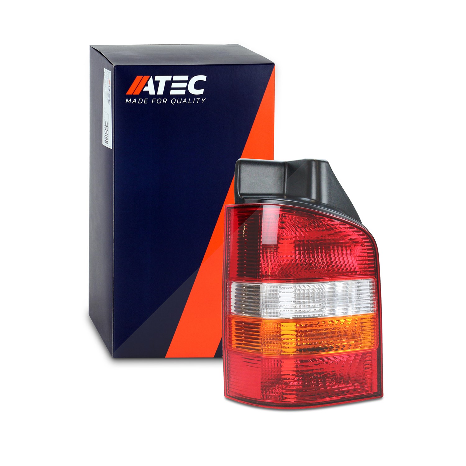 Atec Heckleuchte links (Fahrerseite), Blinker gelb [Hersteller-Nr. 30737540] für VW