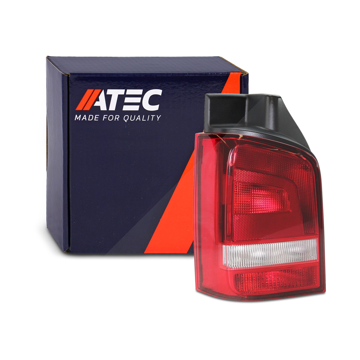 Atec Heckleuchte links (Fahrerseite), Blinker weiß [Hersteller-Nr. 30737608] für VW