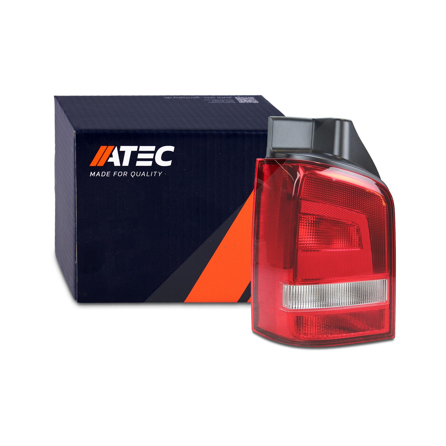 Atec Heckleuchte links (Fahrerseite), Blinker weiß [Hersteller-Nr. 30737610] für VW