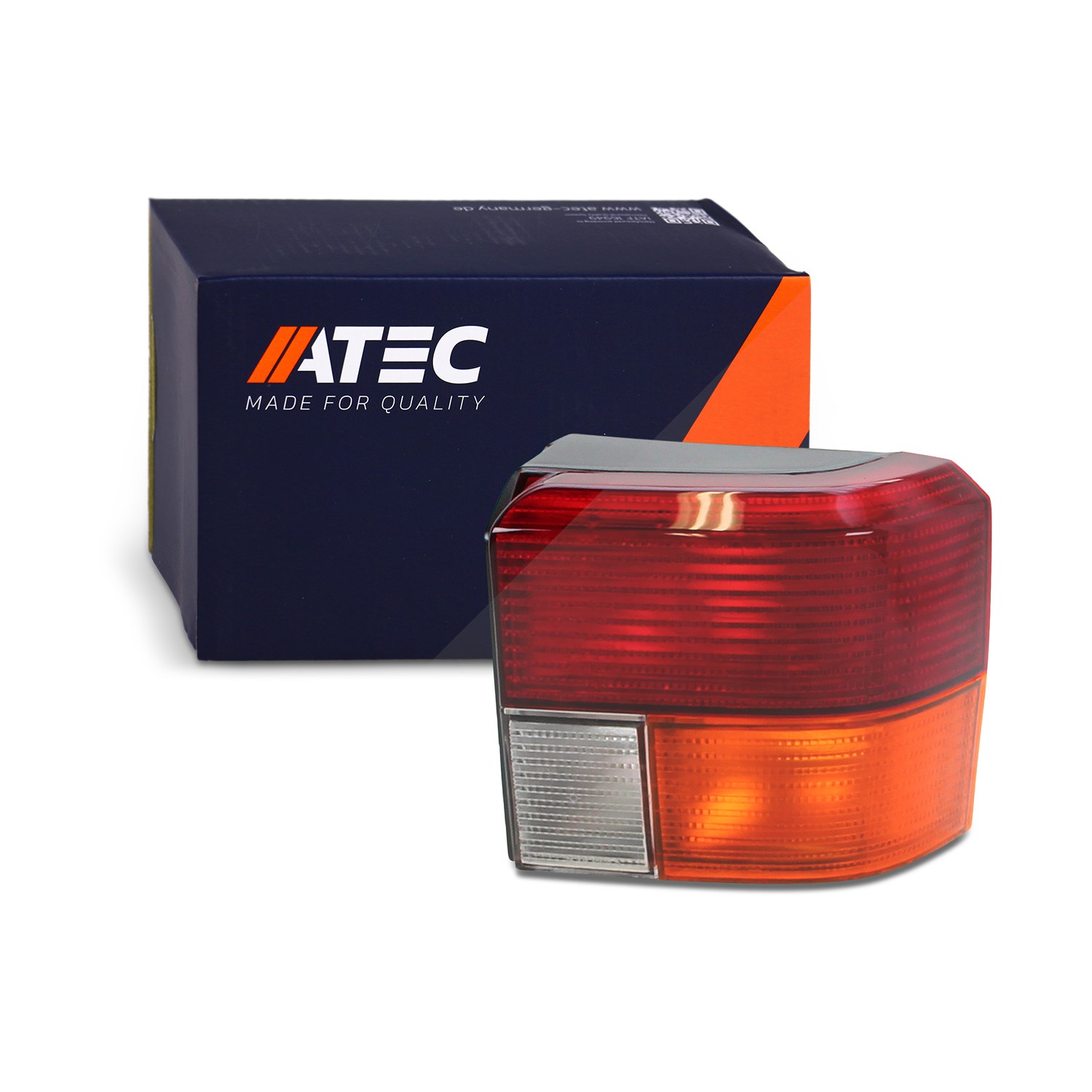 Atec Heckleuchte rechts (Beifahrerseite), Blinker gelb [Hersteller-Nr. 30762977] für VW