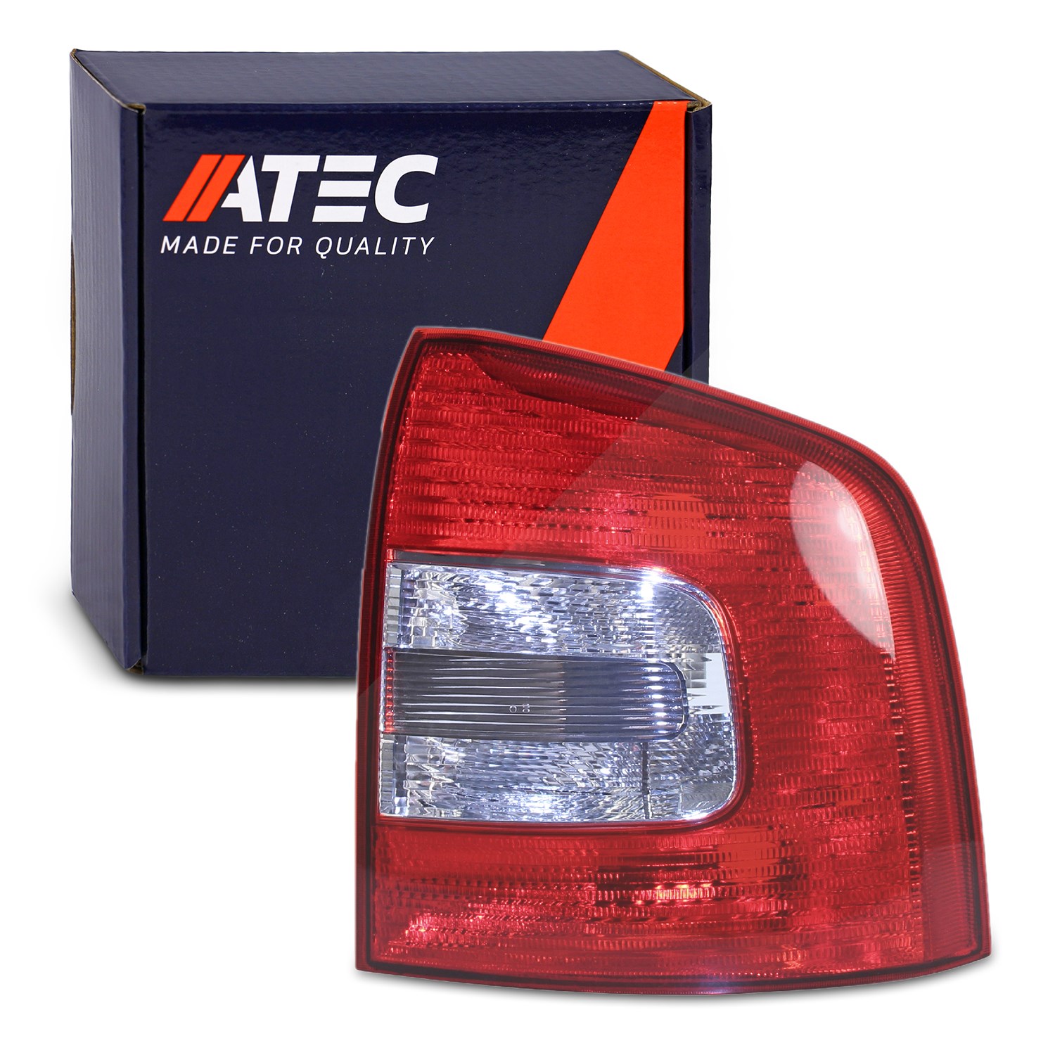 Atec Heckleuchte,äußerer Teil, ohne Lampenträger [Hersteller-Nr. 31020617] für Skoda