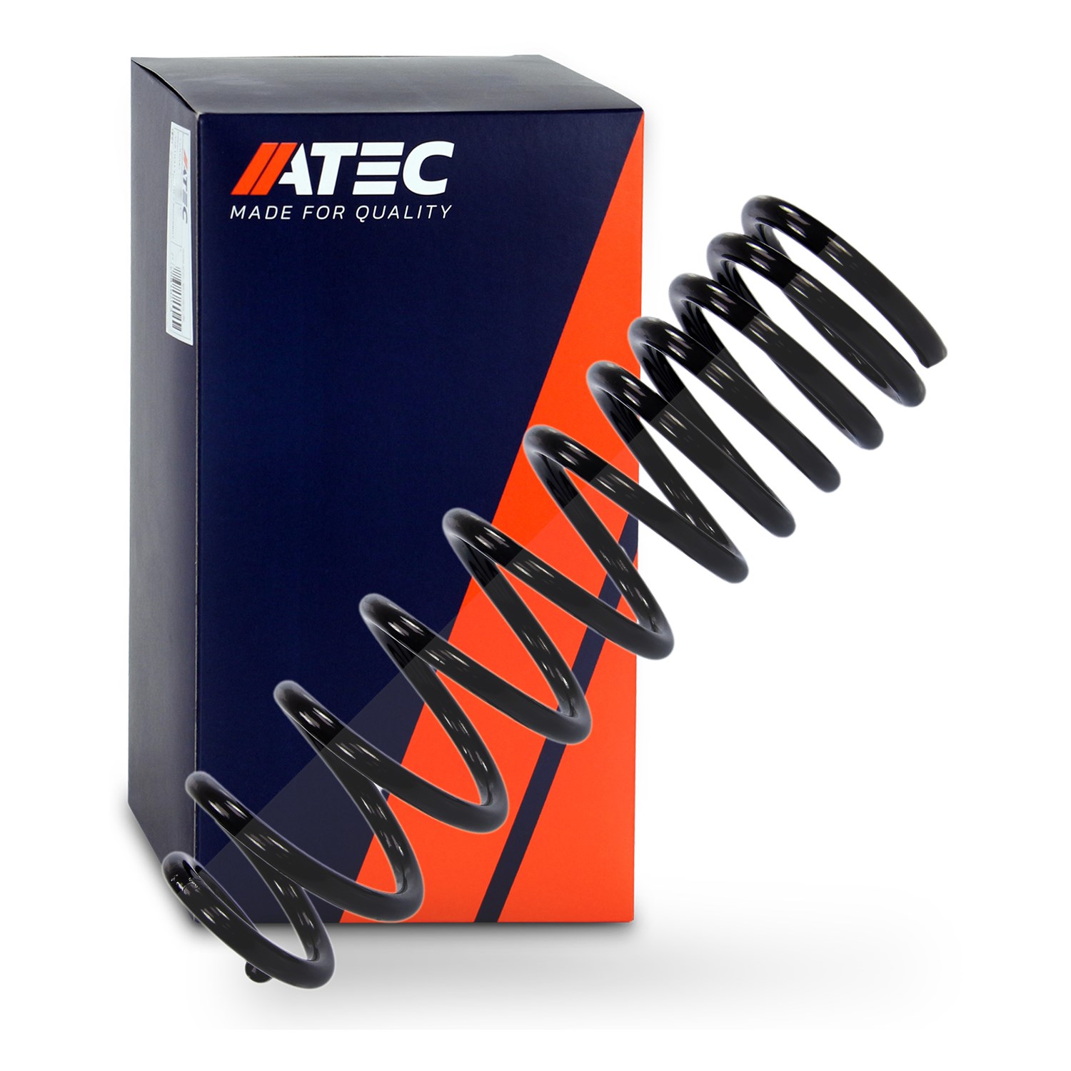 Atec 1x Fahrwerksfeder Hinterachse [Hersteller-Nr. 10650890] für VW