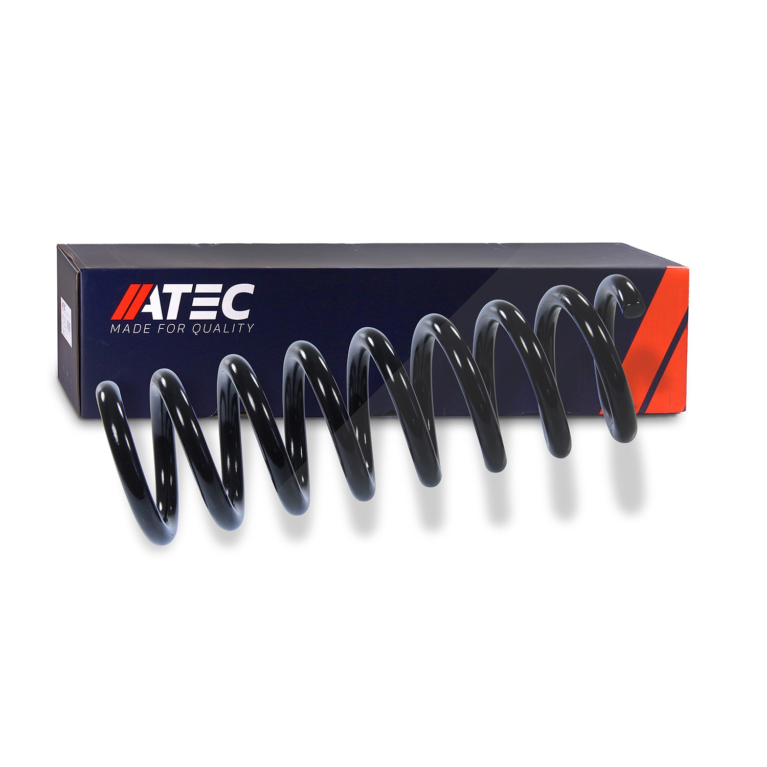 Atec 1x Fahrwerksfeder Vorderachse [Hersteller-Nr. 10651378] für Mercedes-Benz