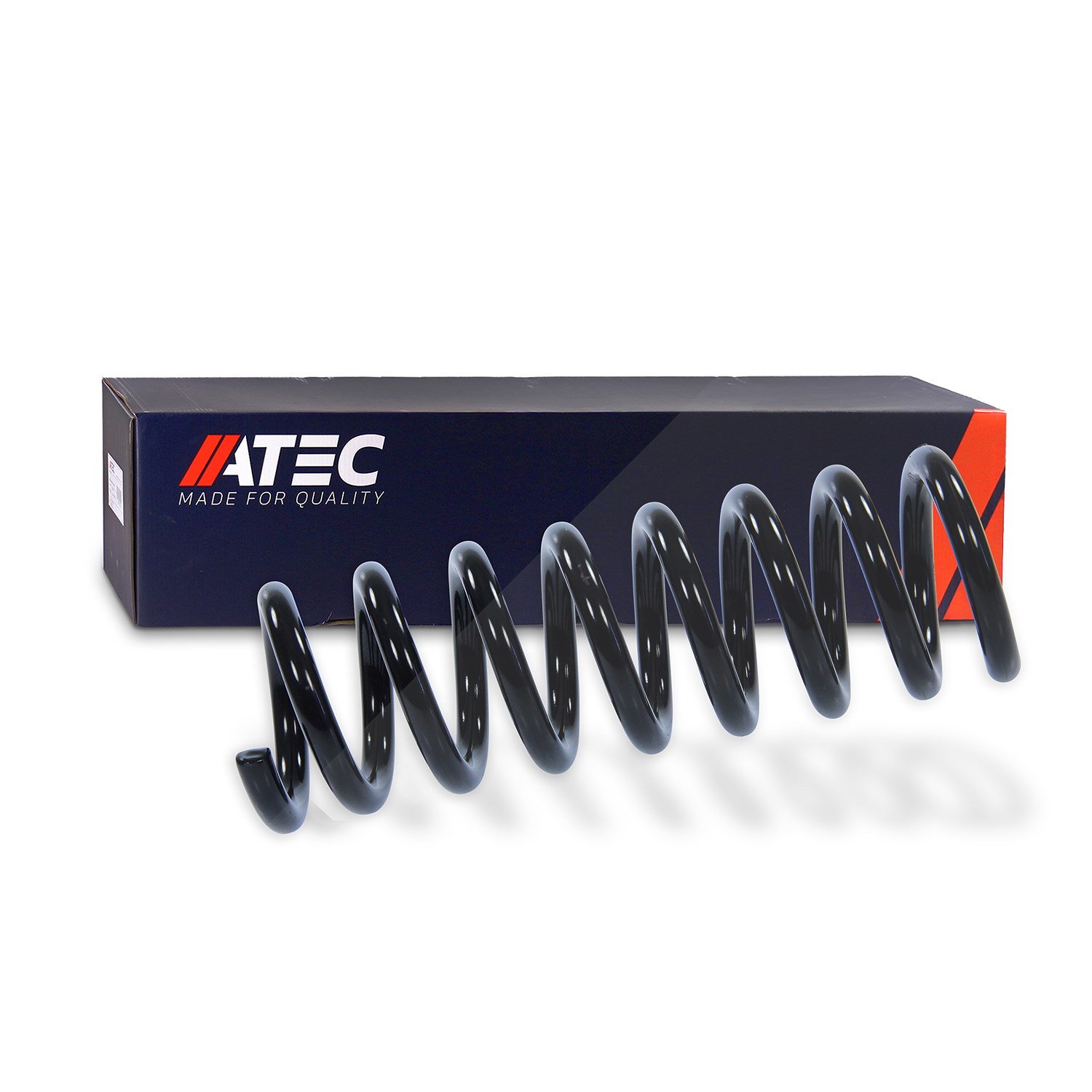 Atec 1x Fahrwerksfeder Hinterachse [Hersteller-Nr. 10651380] für Mercedes-Benz