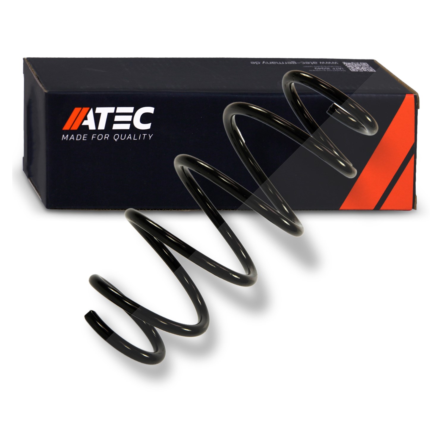 Atec 1x Fahrwerksfeder Vorderachse [Hersteller-Nr. 10665767] für Ford
