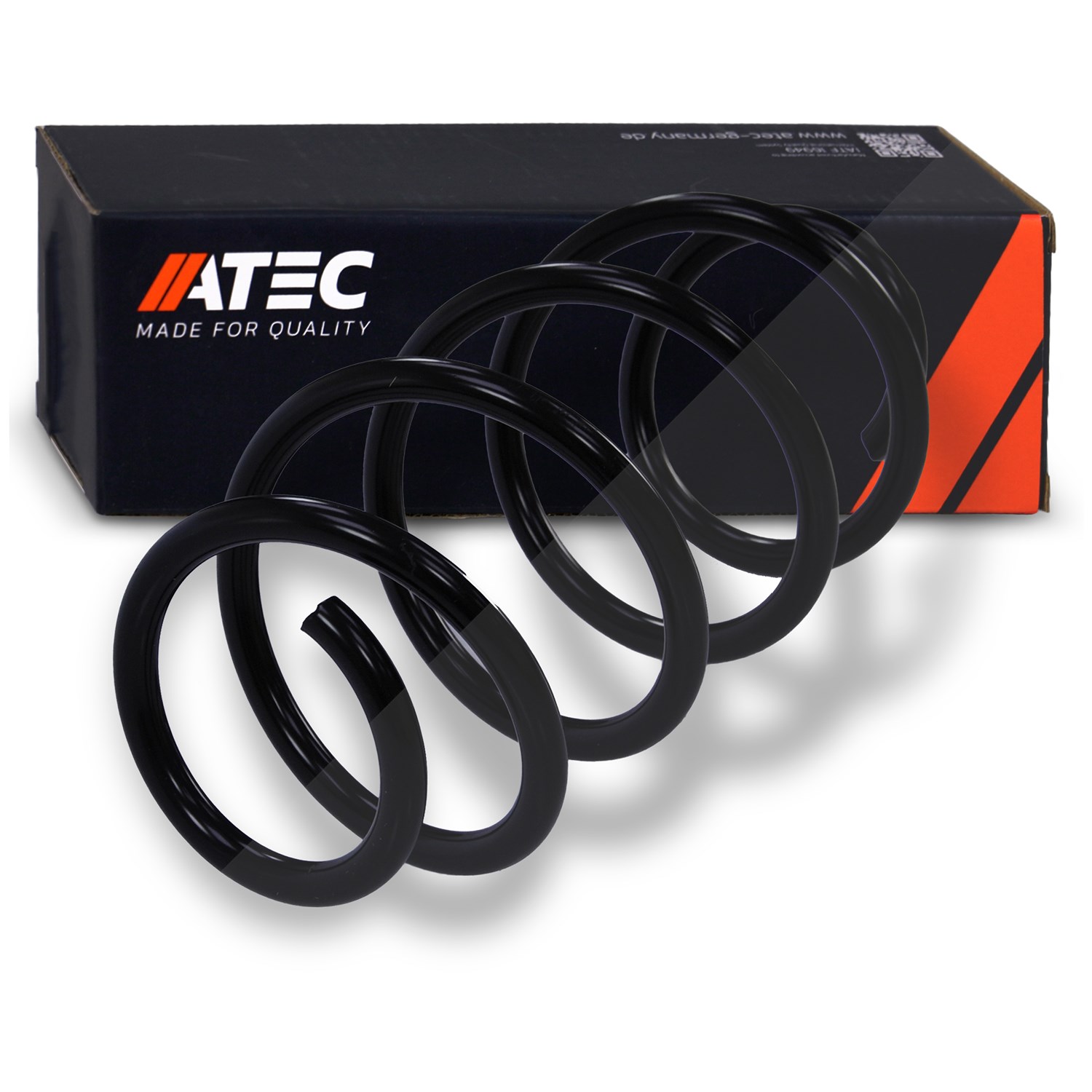 Atec 1x Fahrwerksfeder Vorderachse [Hersteller-Nr. 10701331] für VW
