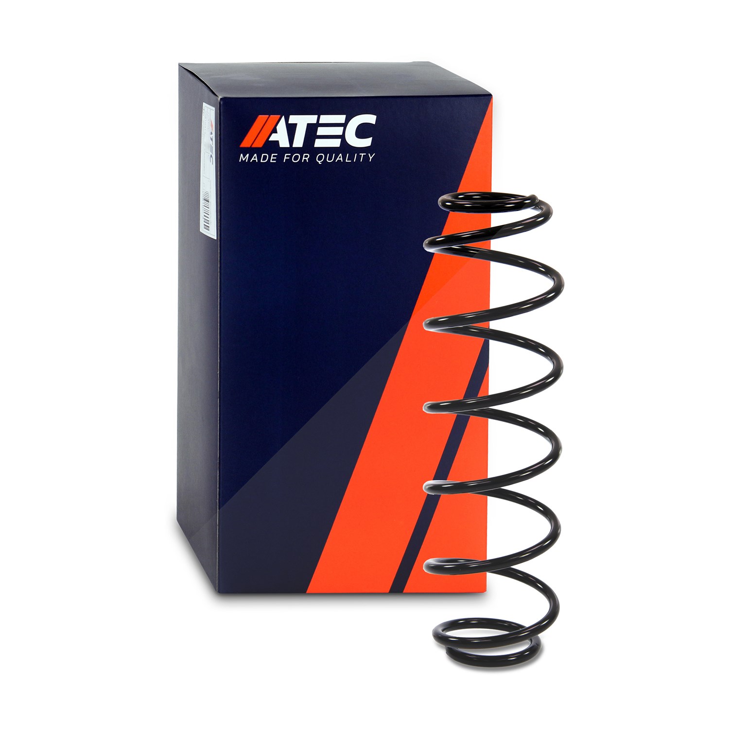 Atec 1x Fahrwerksfeder Hinterachse [Hersteller-Nr. 10701377] für Renault