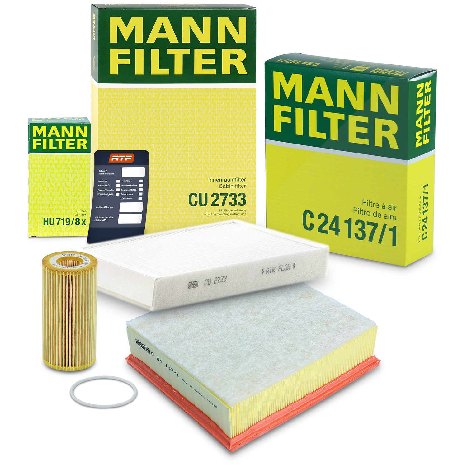 Mann-filter Inspektionspaket Filtersatz SET A [Hersteller-Nr. 10493375] für Volvo