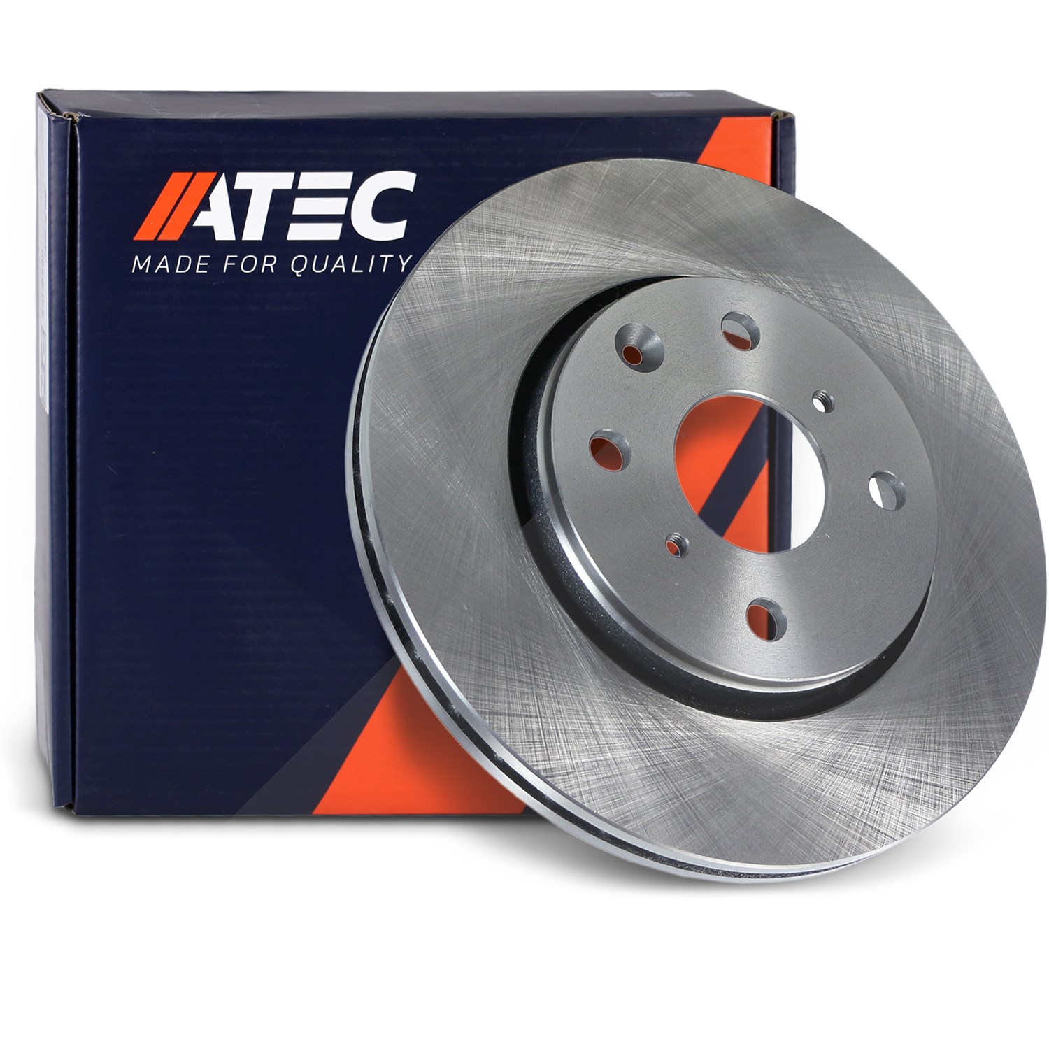 Atec Bremsscheibe Vorderachse Belüftet [Hersteller-Nr. 10602448] für Citroën, Peugeot, Toyota