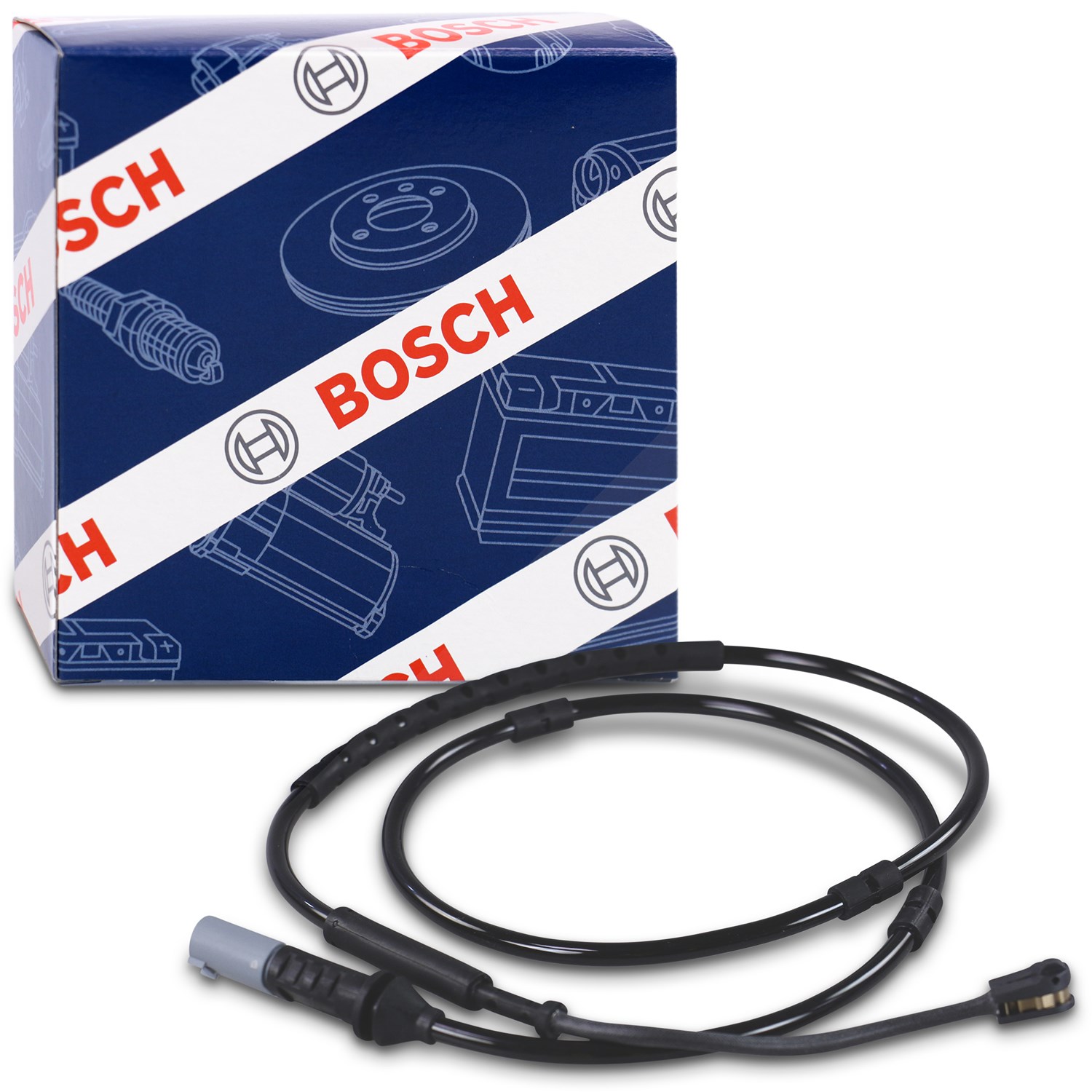 Bosch Warnkontakt, Bremsbelagverschleiß [Hersteller-Nr. 1987474551] für BMW