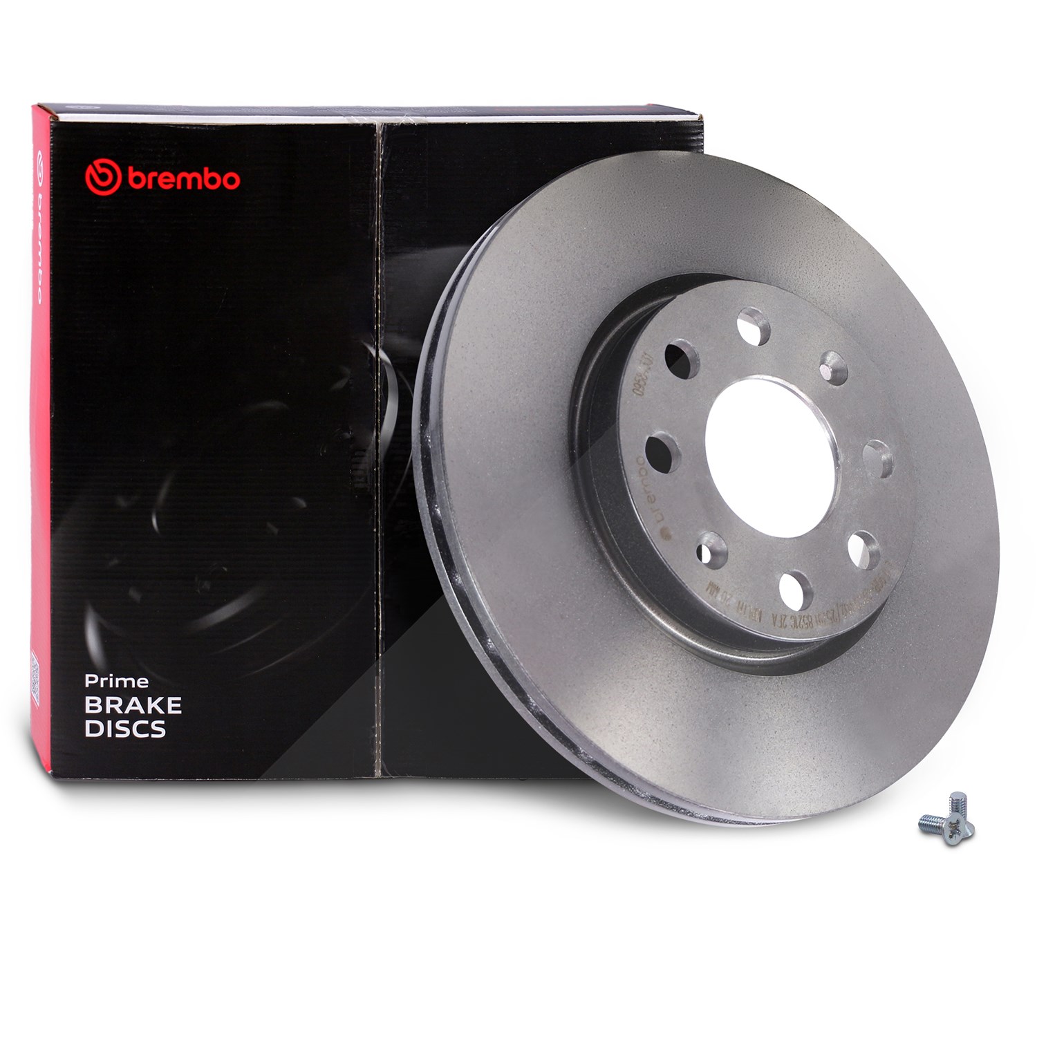 Brembo Bremsscheibe belüftet vorne [Hersteller-Nr. 09.5843.31] für Opel, Vauxhall, Fiat