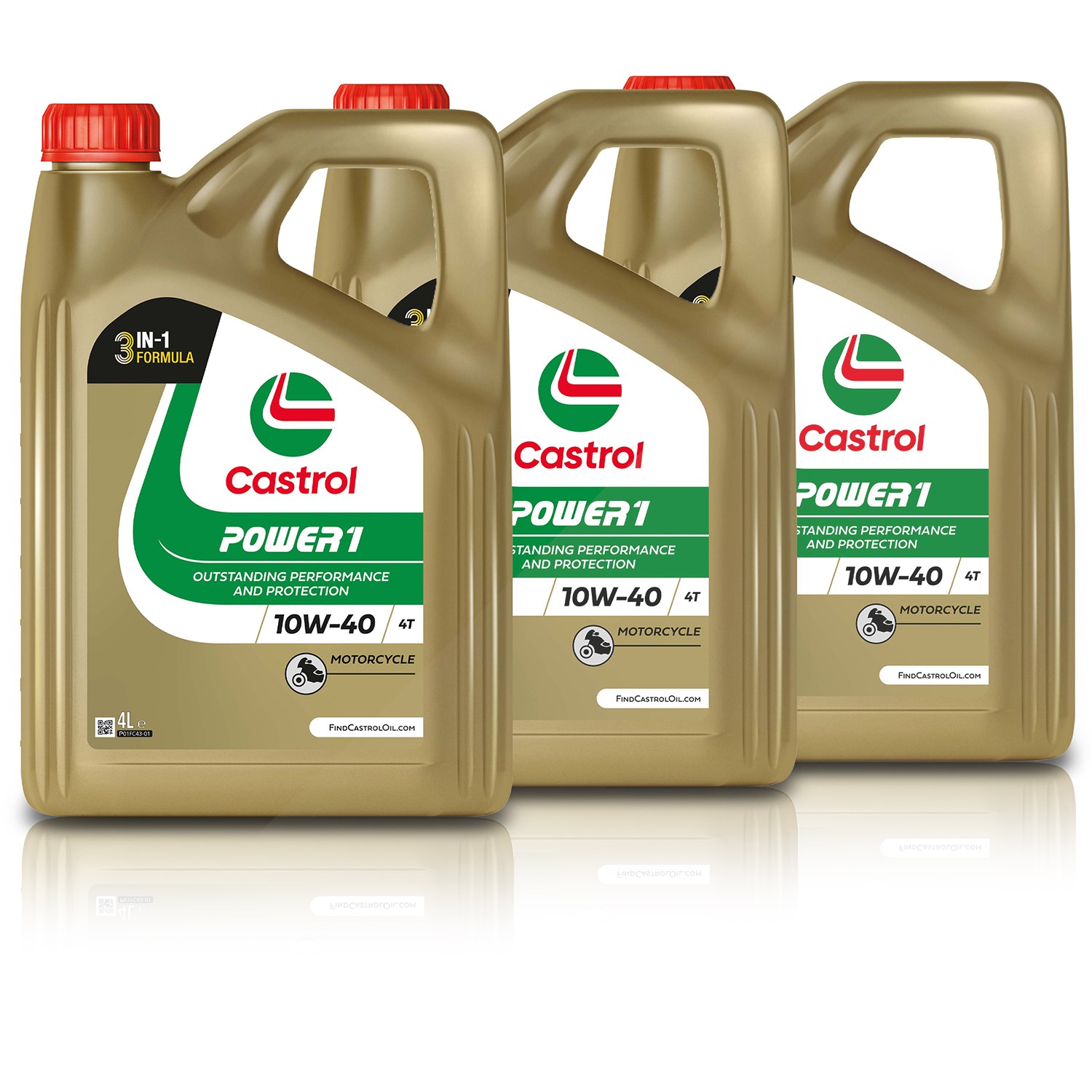 Castrol 12 L Power 1 4T 10W-40 [Hersteller-Nr. 15F5A1]