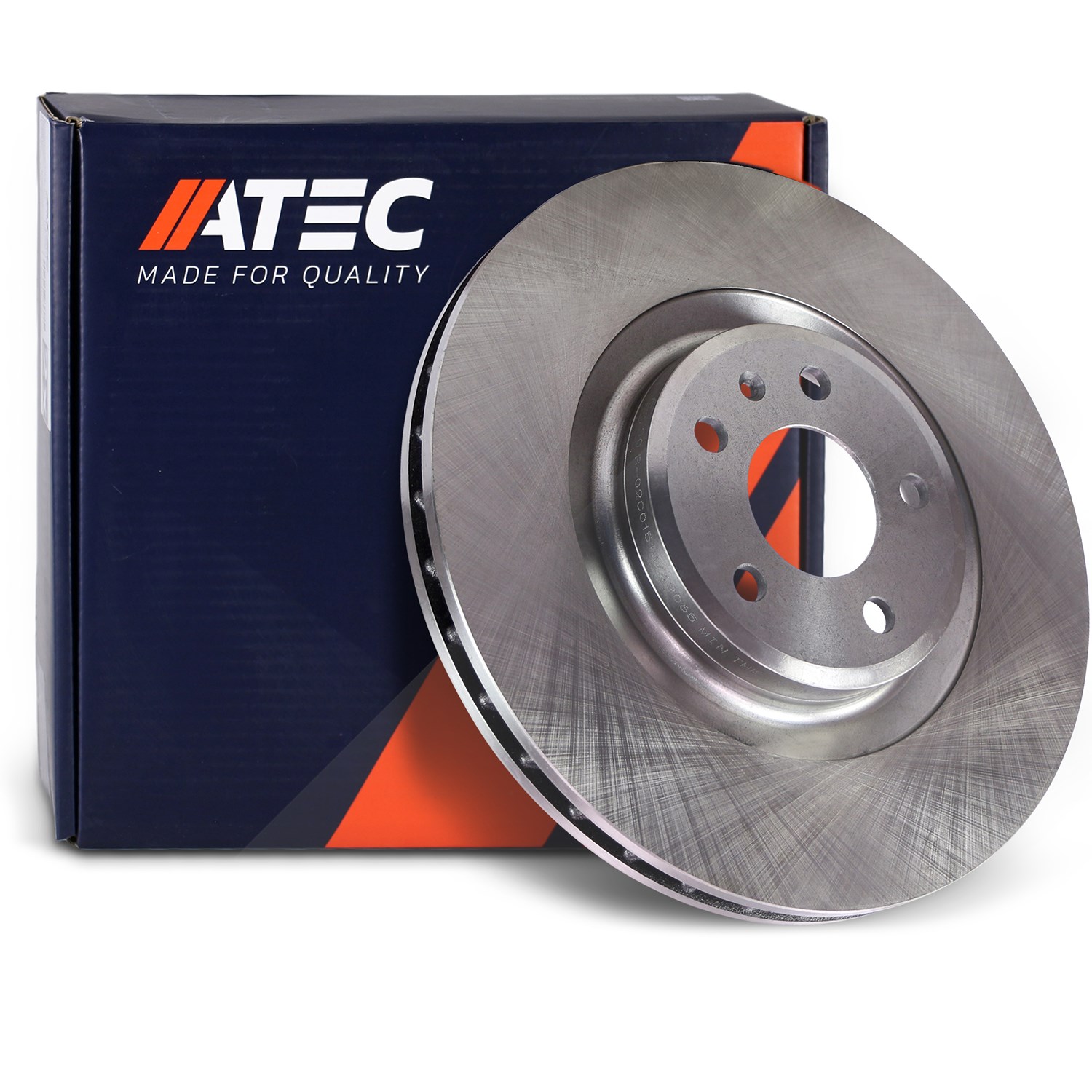 Atec Bremsscheibe Vorderachse Belüftet [Hersteller-Nr. 10603966] für Audi