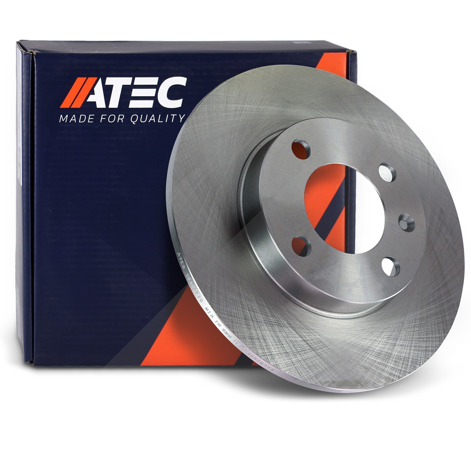 Atec Bremsscheibe Vorderachse Voll [Hersteller-Nr. 10600270] für VW, Seat