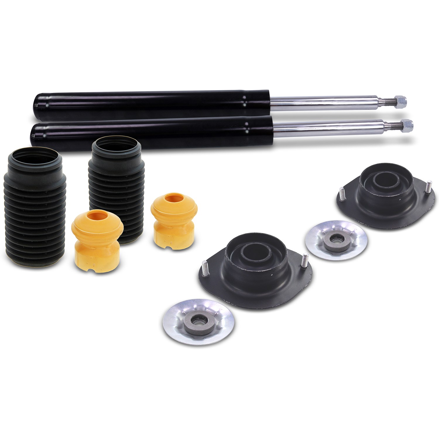 Bestprice 2x Stossdämpfer+Domlager+Staubschutz vorn Gasdruck [Hersteller-Nr. 10683186] für Opel
