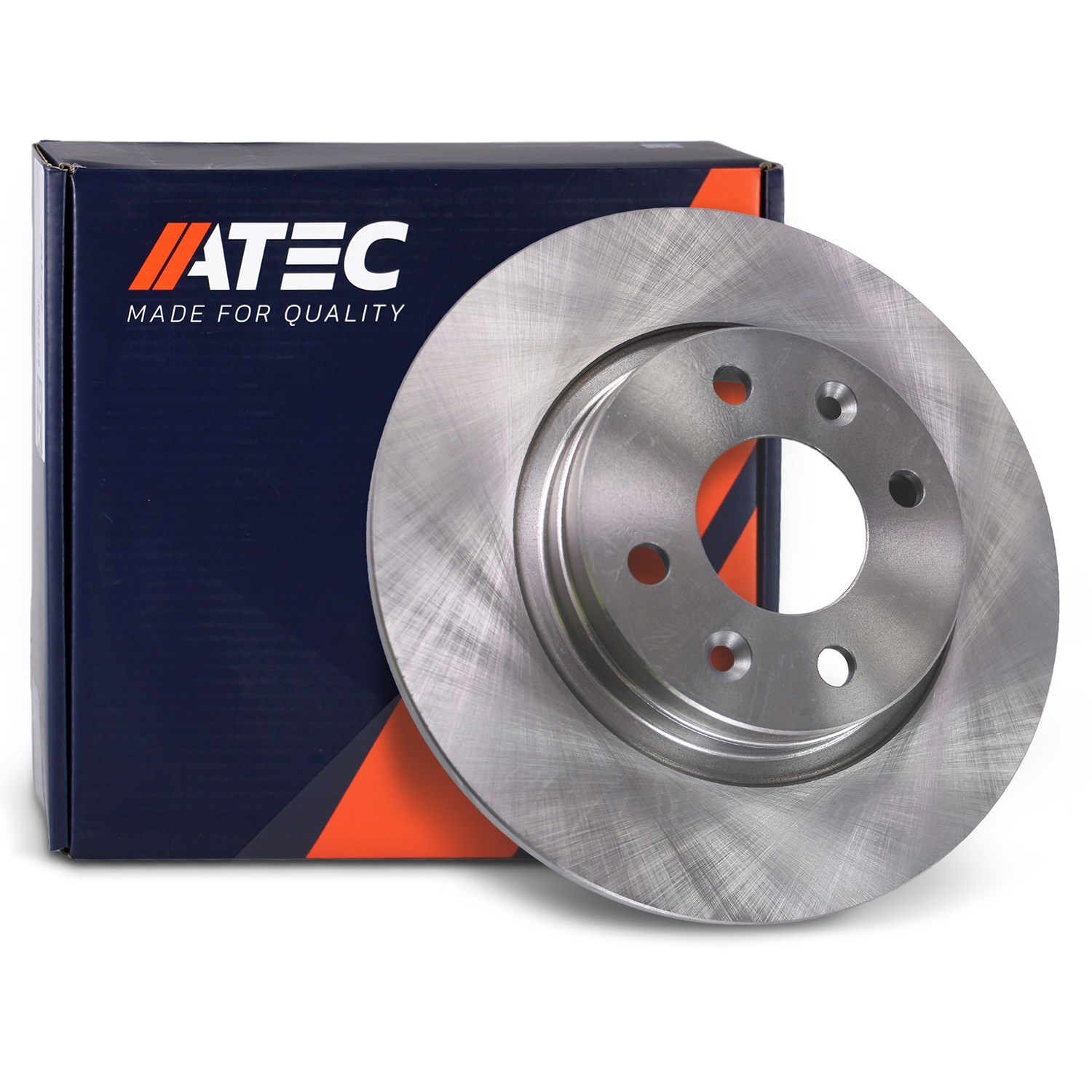 Atec Bremsscheibe Vorderachse Voll [Hersteller-Nr. 10600891] für Dacia, Smart, Renault