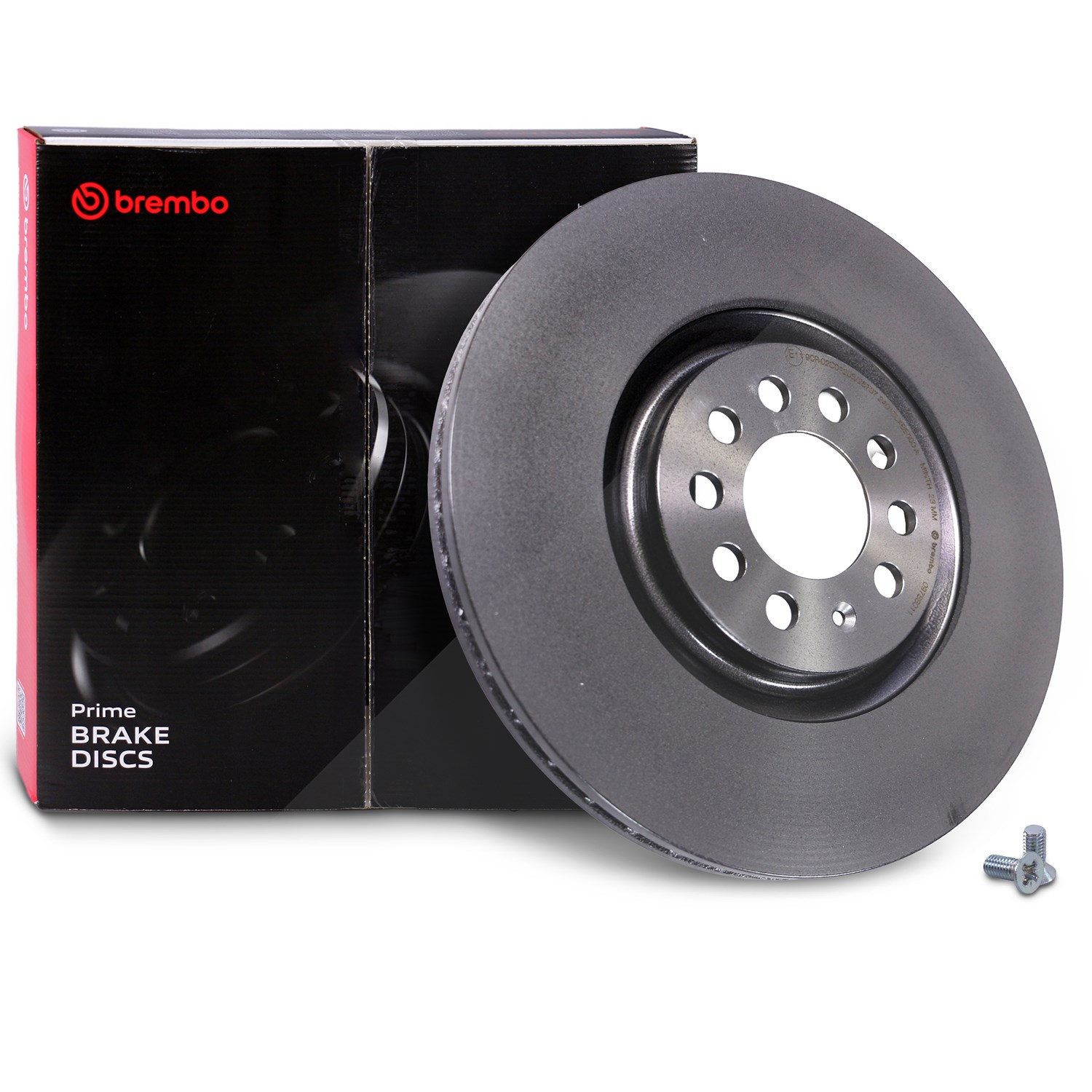Brembo Bremsscheibe Coated Disc Vorne Belüftet [Hersteller-Nr. 09.7880.11] für Seat, Audi, VW, Skoda