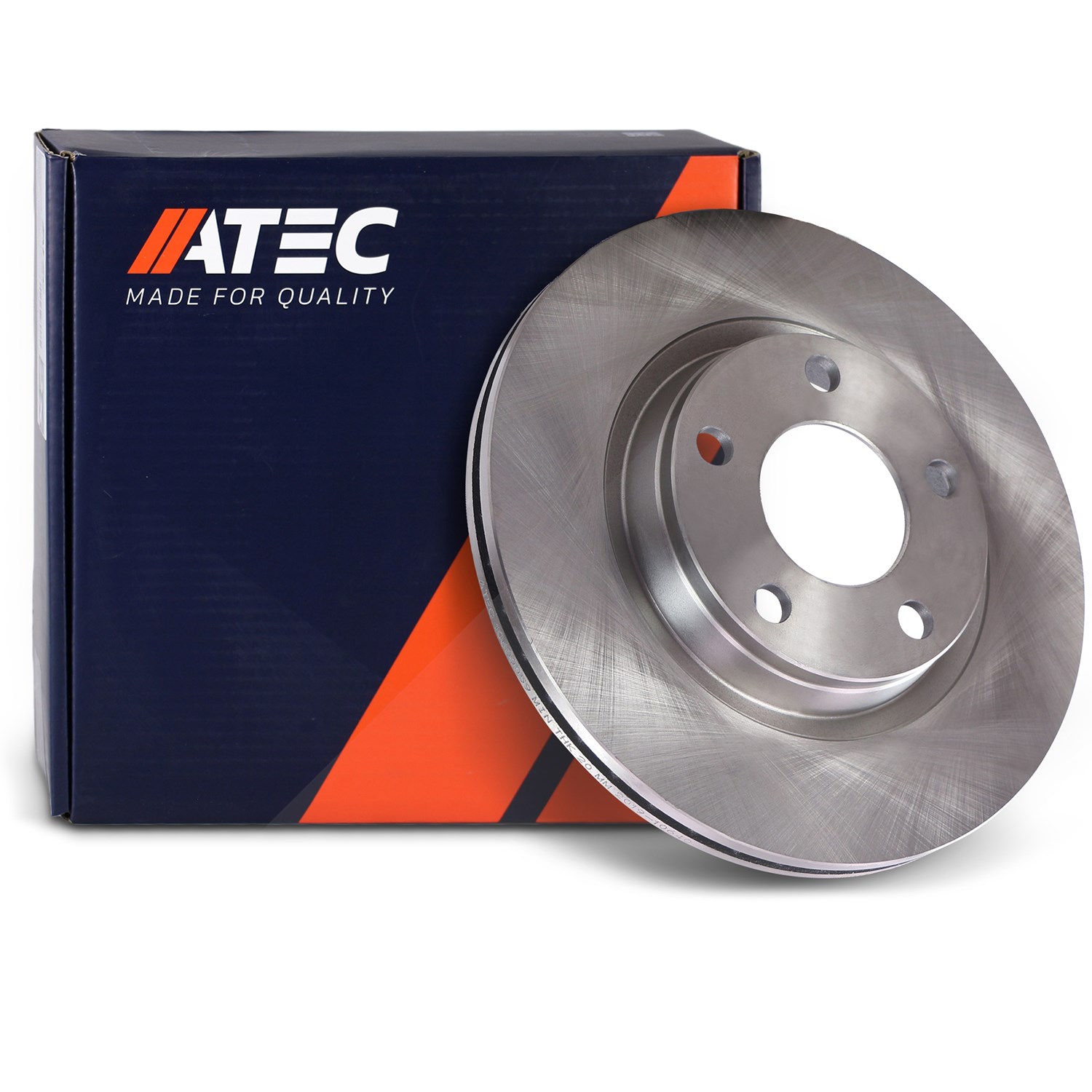 Atec Bremsscheibe Vorderachse Belüftet [Hersteller-Nr. 10600059] für Seat, VW, Audi