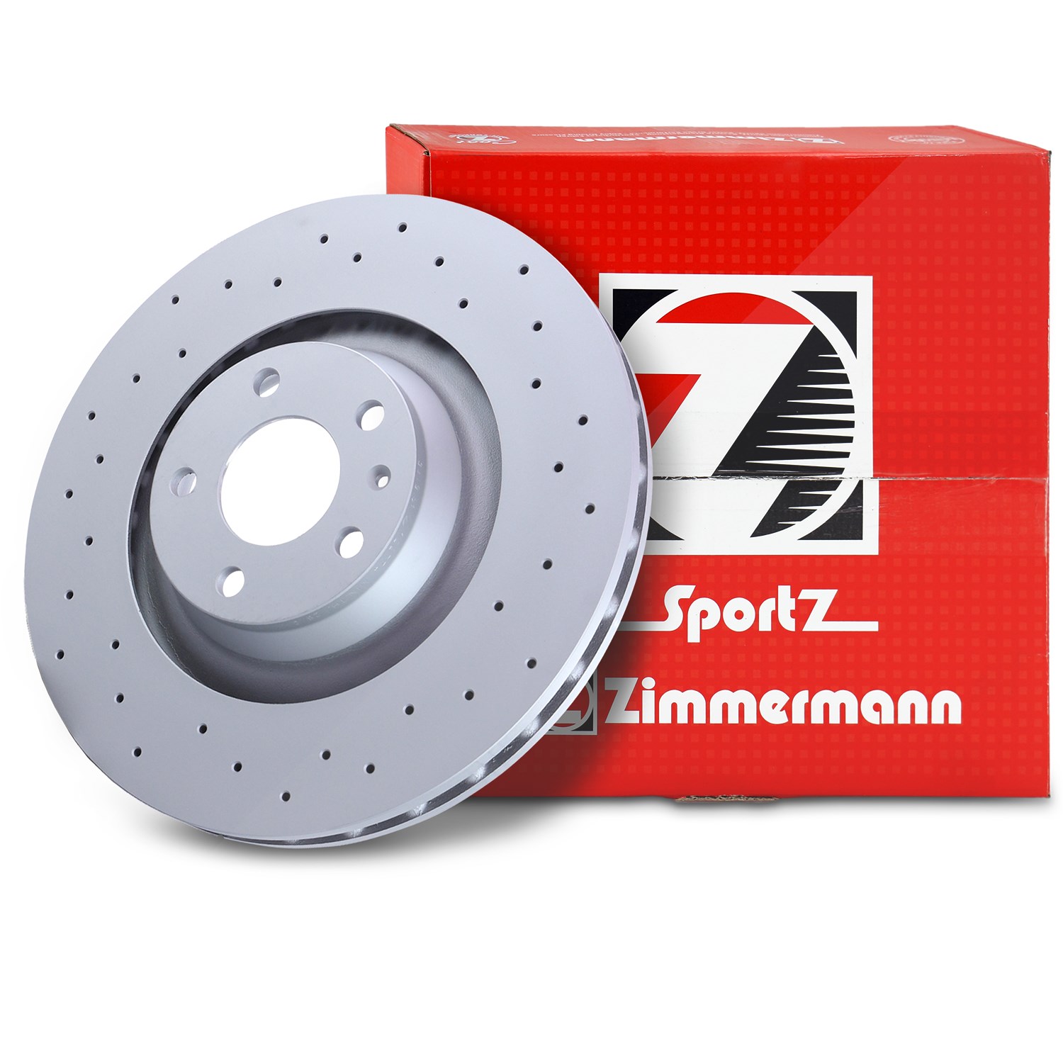Zimmermann 1x Sport-Bremsscheibe belüftet vorne [Hersteller-Nr. 100.3319.52] für Audi