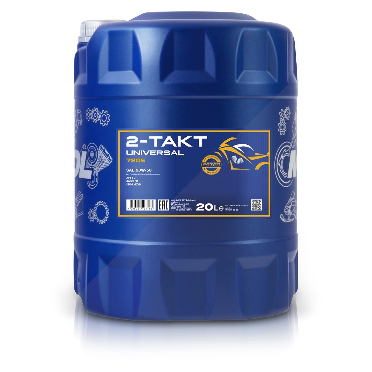 Mannol 20 L 2-Takt Universal [Hersteller-Nr. MN7205-20]