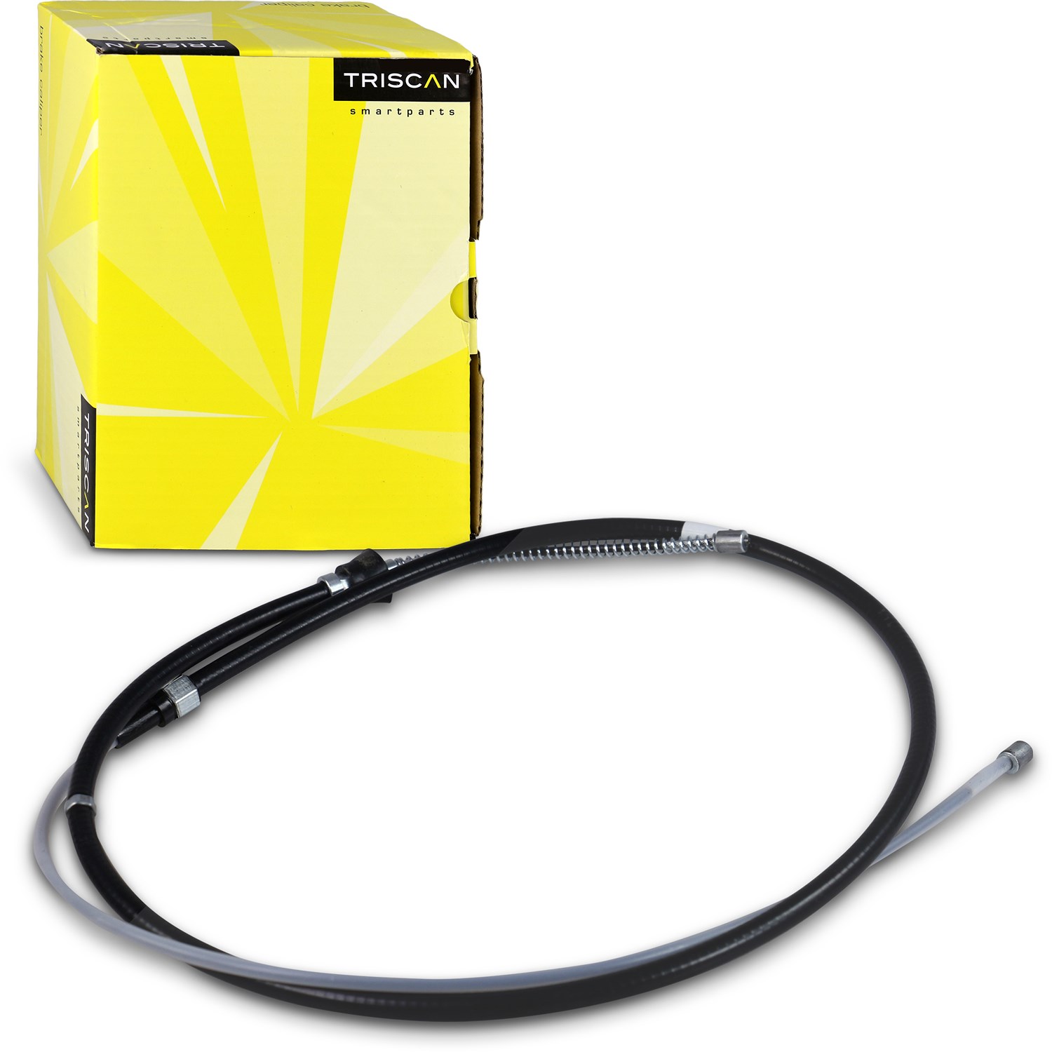 Triscan 1x Handbremsseil Trommelbremse Hinterachse [Hersteller-Nr. 8140291114] für Skoda, Seat, VW