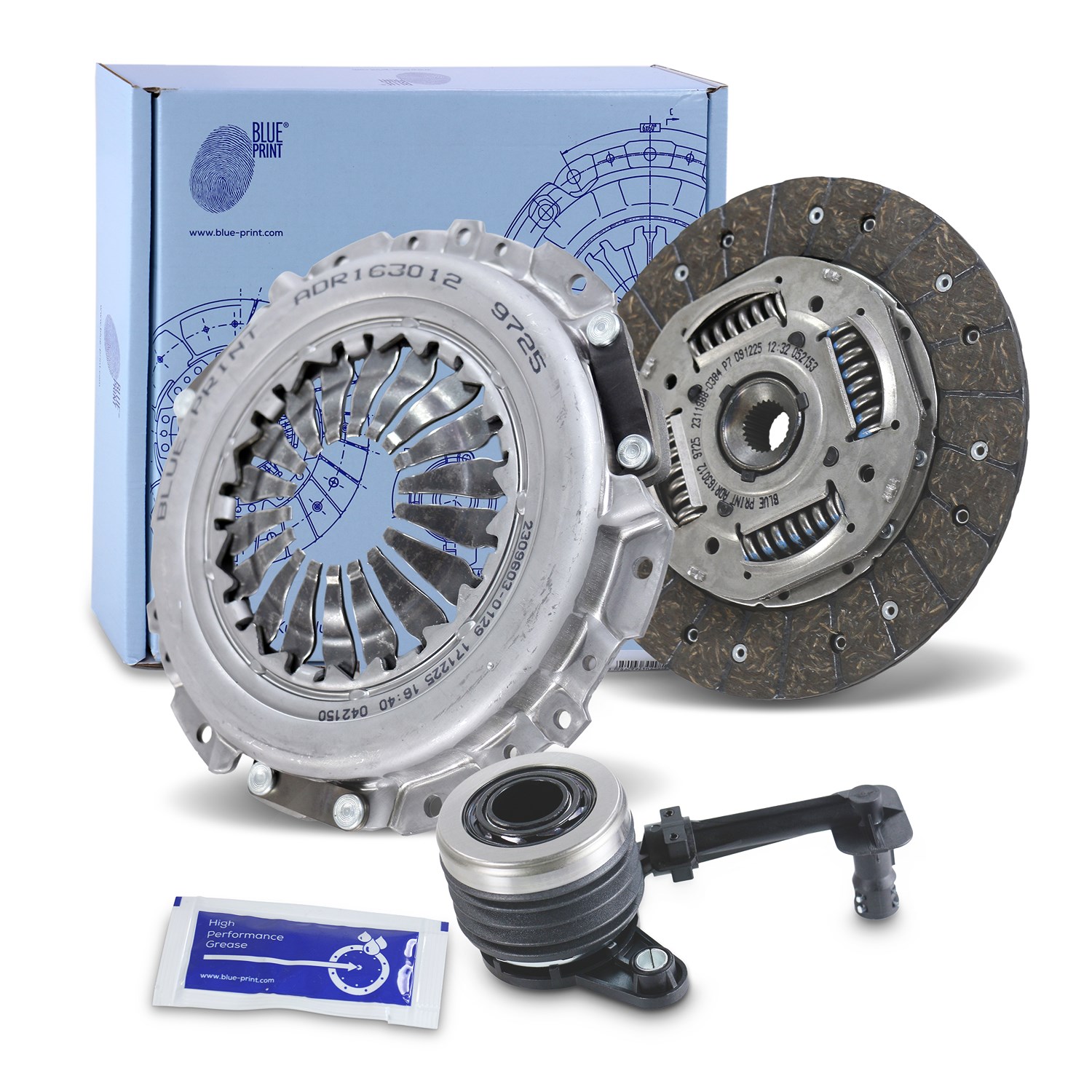 Blue Print Kupplungssatz [Hersteller-Nr. ADR163050] für Mercedes-Benz, Renault