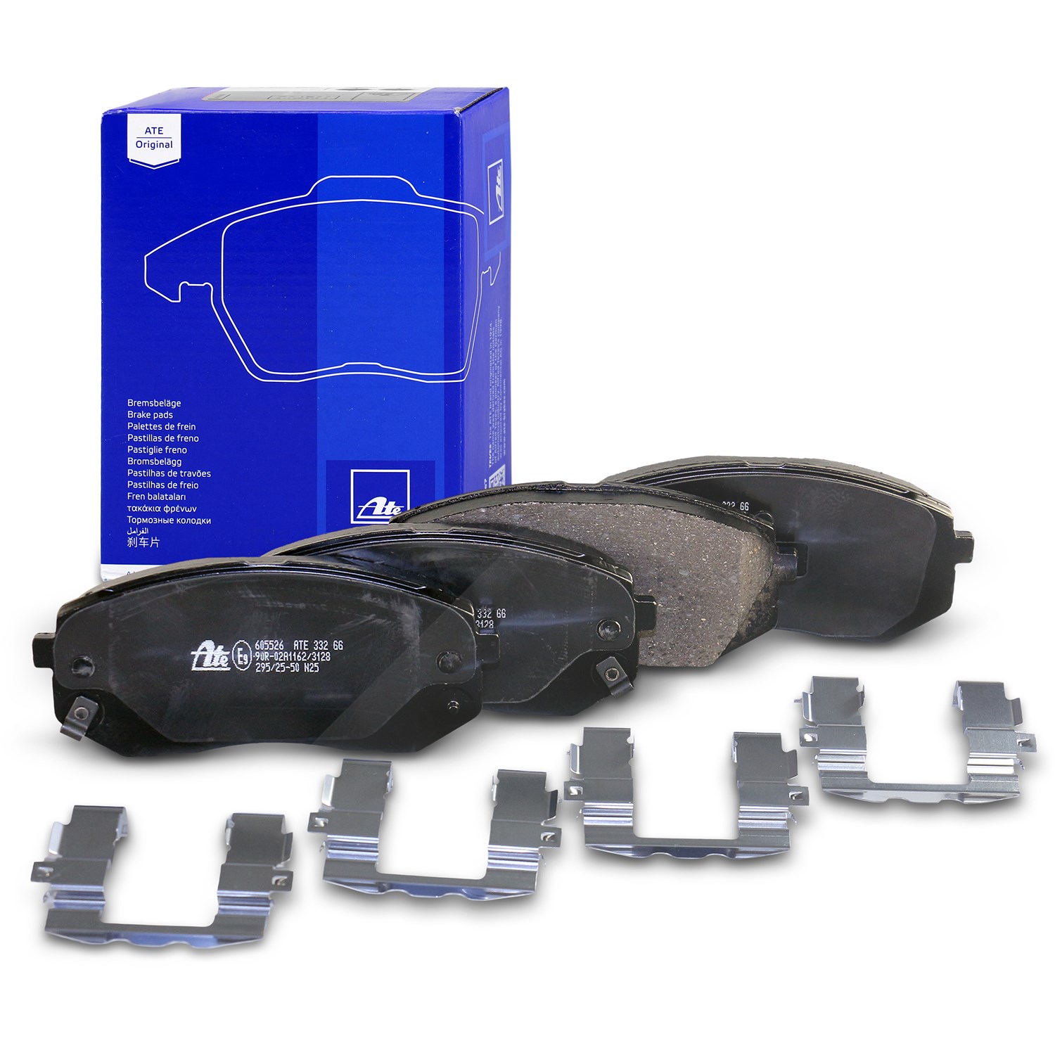 Ate Bremsbelagsatz vorne [Hersteller-Nr. 13.0460-5526.2] für Hyundai, Kia