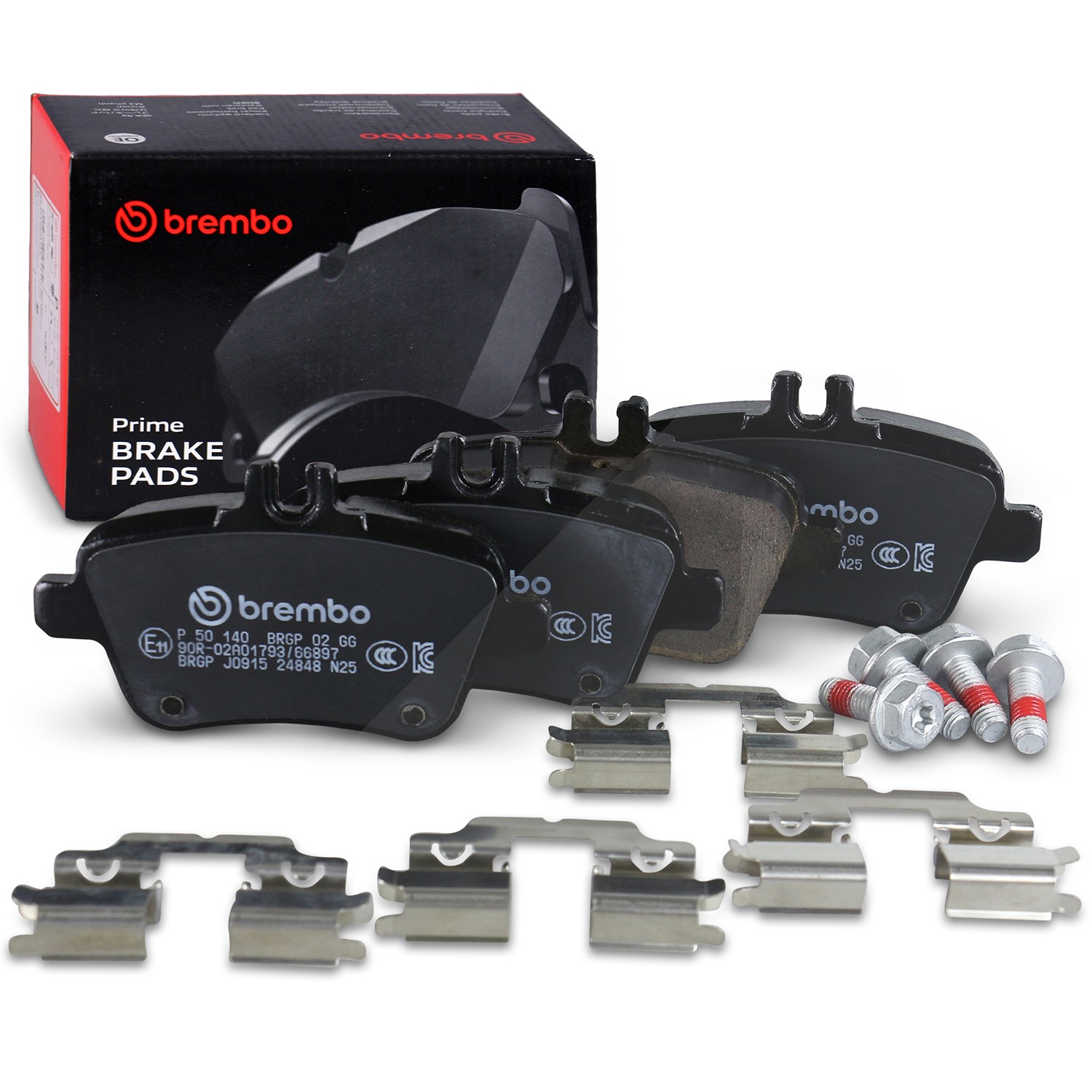 Brembo Bremsbelagsatz hinten [Hersteller-Nr. P50140] für Infiniti, Mercedes-Benz