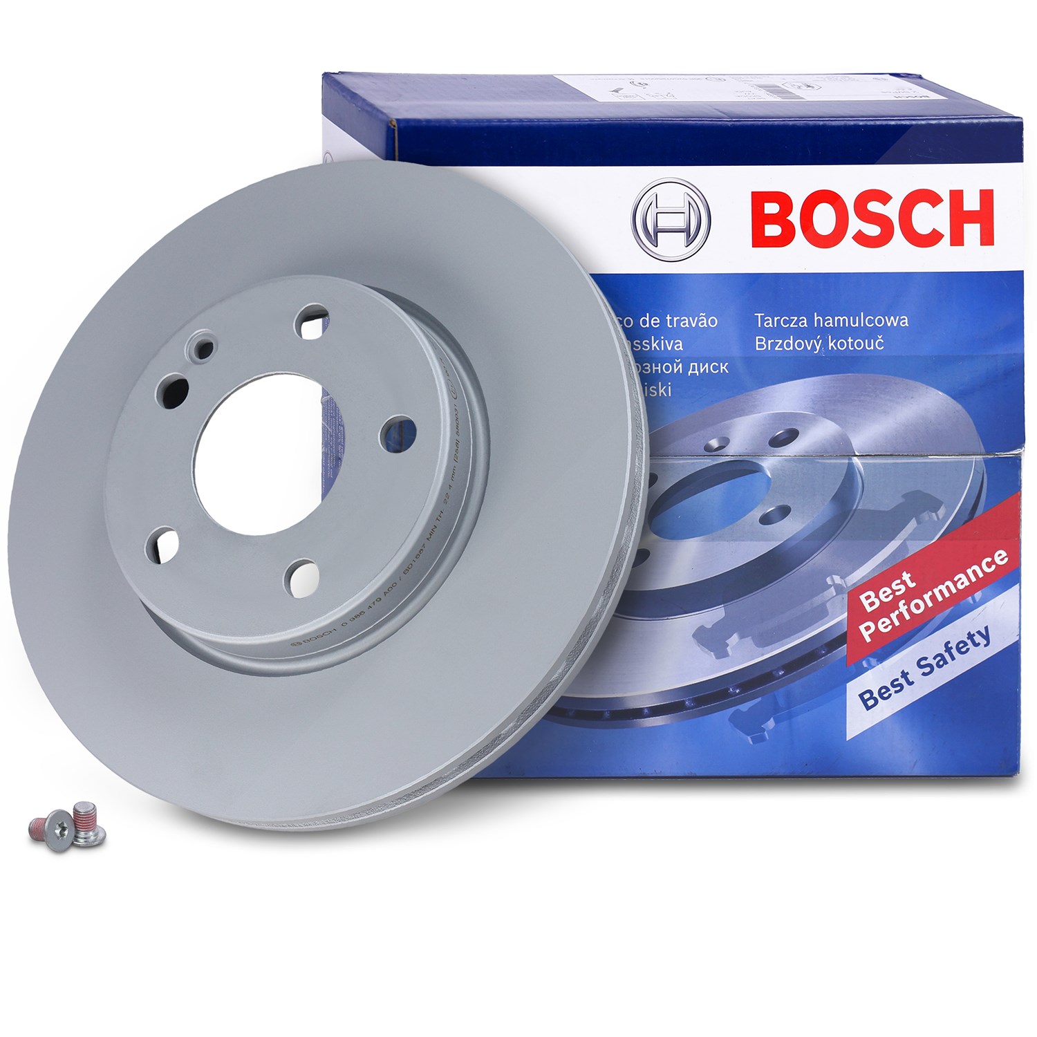 Bosch Bremsscheibe belüftet vorne [Hersteller-Nr. 0986479A00] für Mercedes-Benz