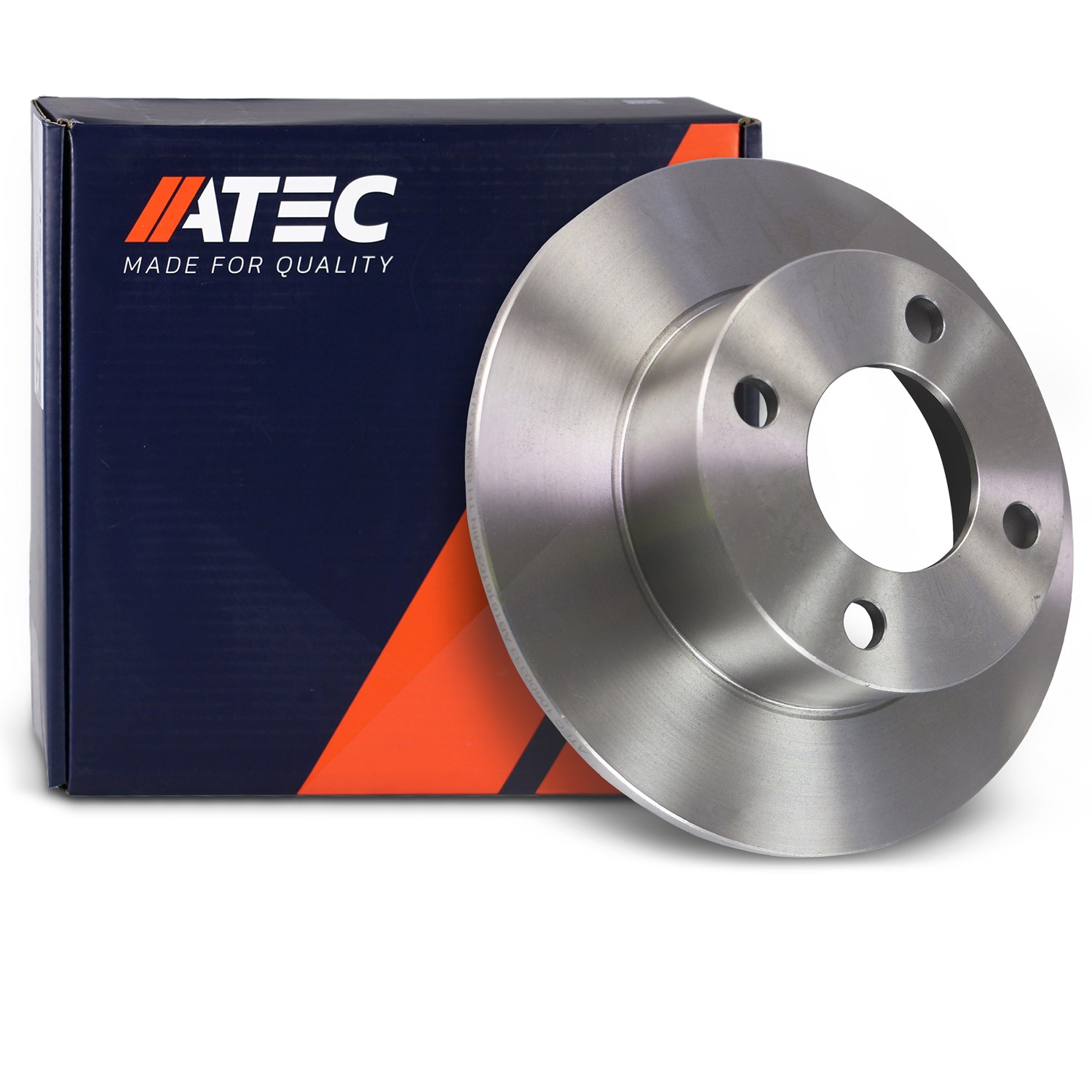 Atec Bremsscheibe Hinterachse voll [Hersteller-Nr. 10600333] für Audi
