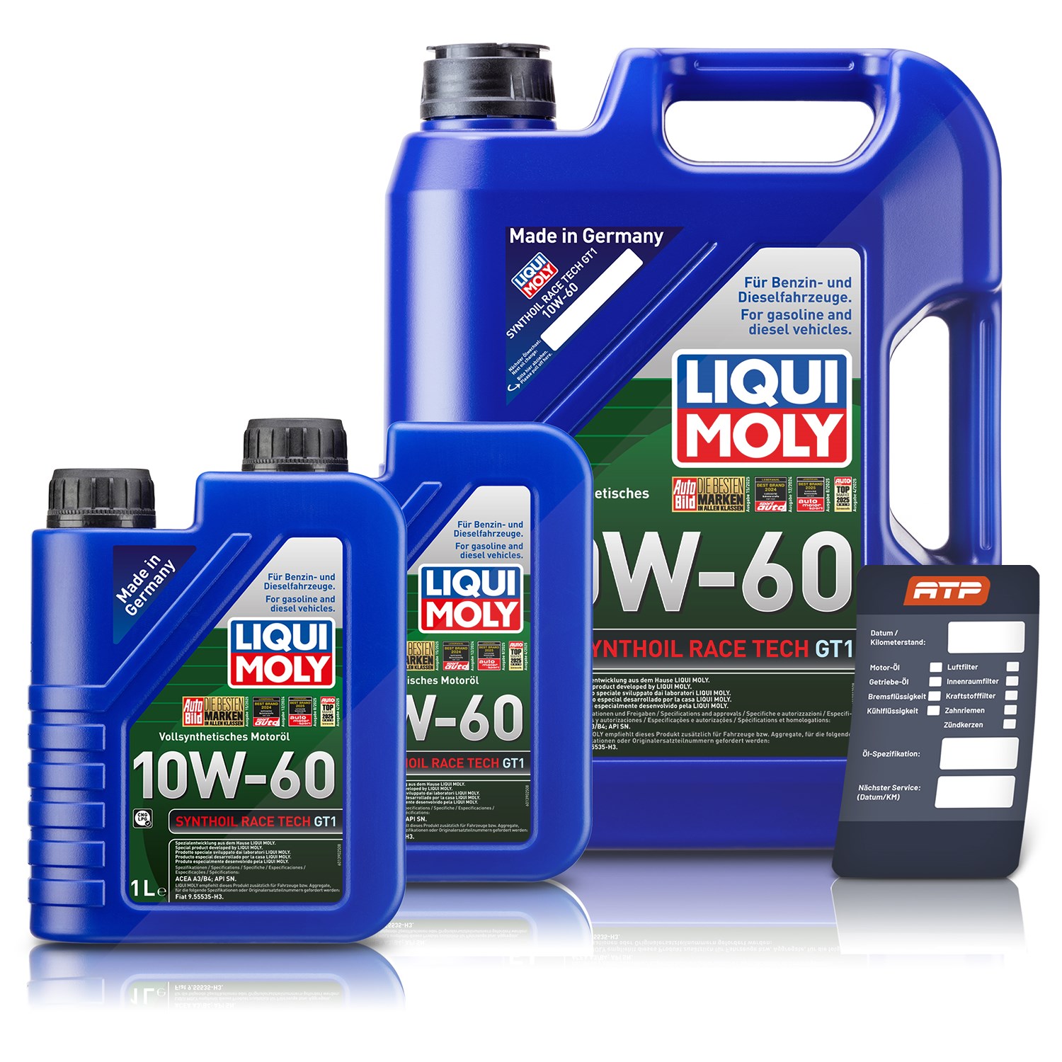 Liqui Moly 7 L Synthoil Race Tech GT1 10W-60 + Ölw.-Anhänger [Hersteller-Nr. 10804542]