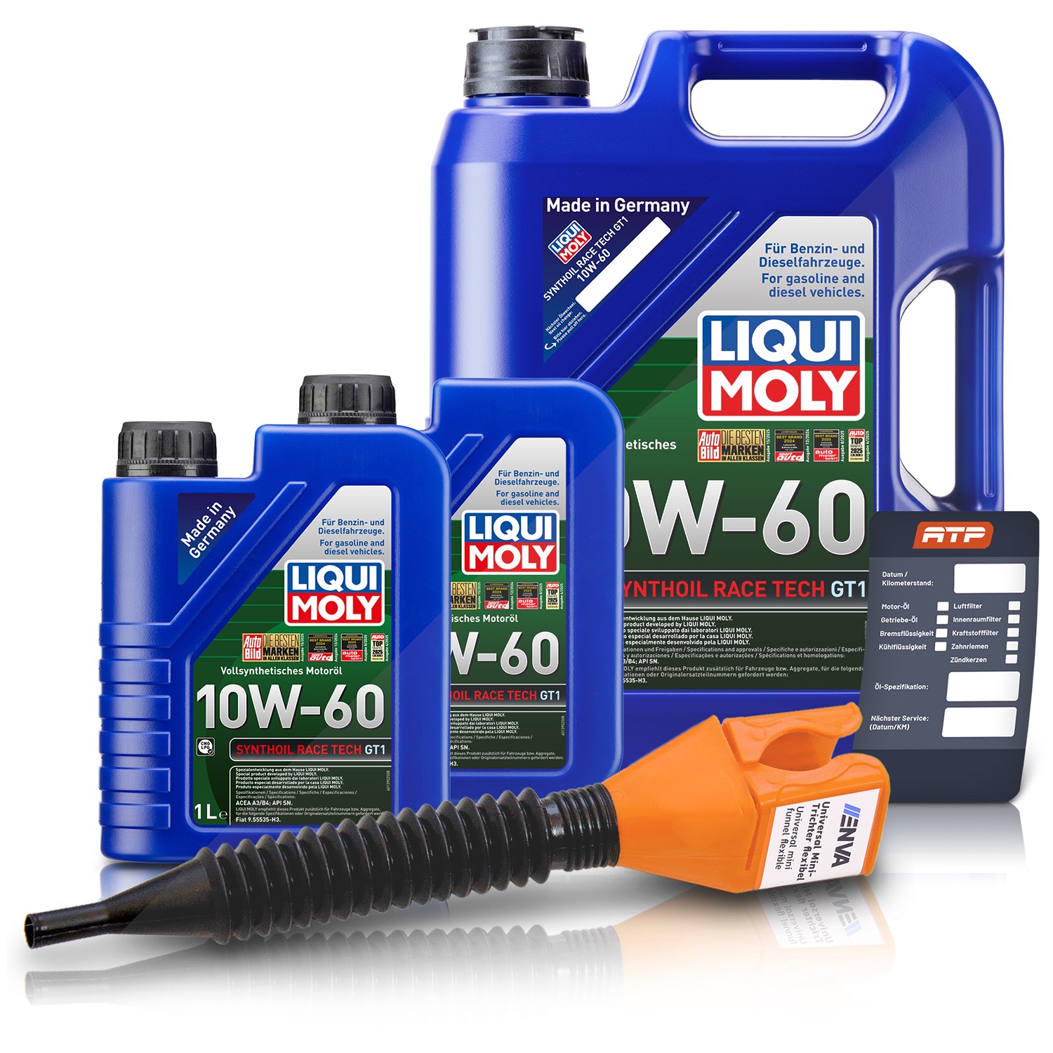 Liqui Moly 7 L Synthoil Race Tech GT1 10W-60 + Ölw.-Anhänger [Hersteller-Nr. 10804543]
