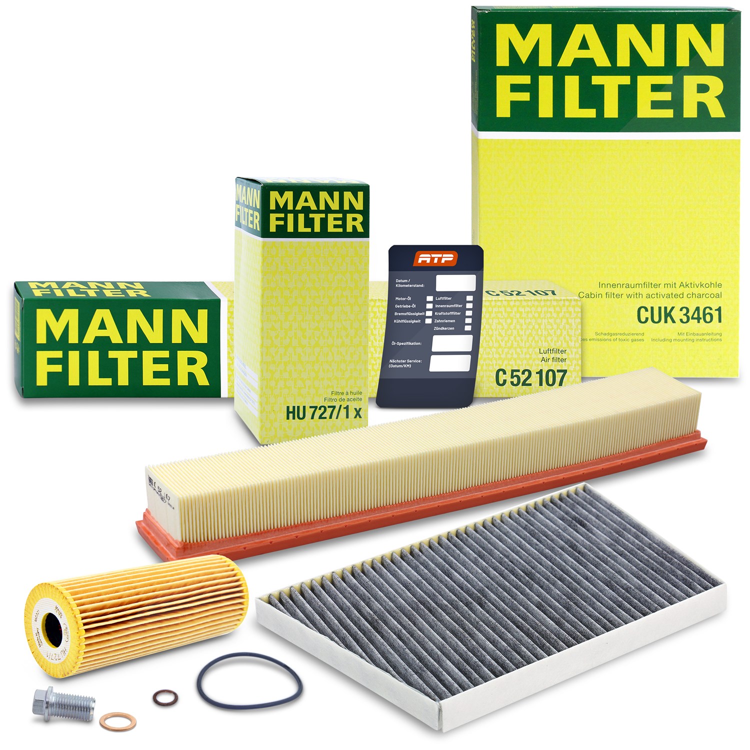 Mann-filter Inspektionspaket Filtersatz SET A [Hersteller-Nr. 10493146] für Mercedes-Benz