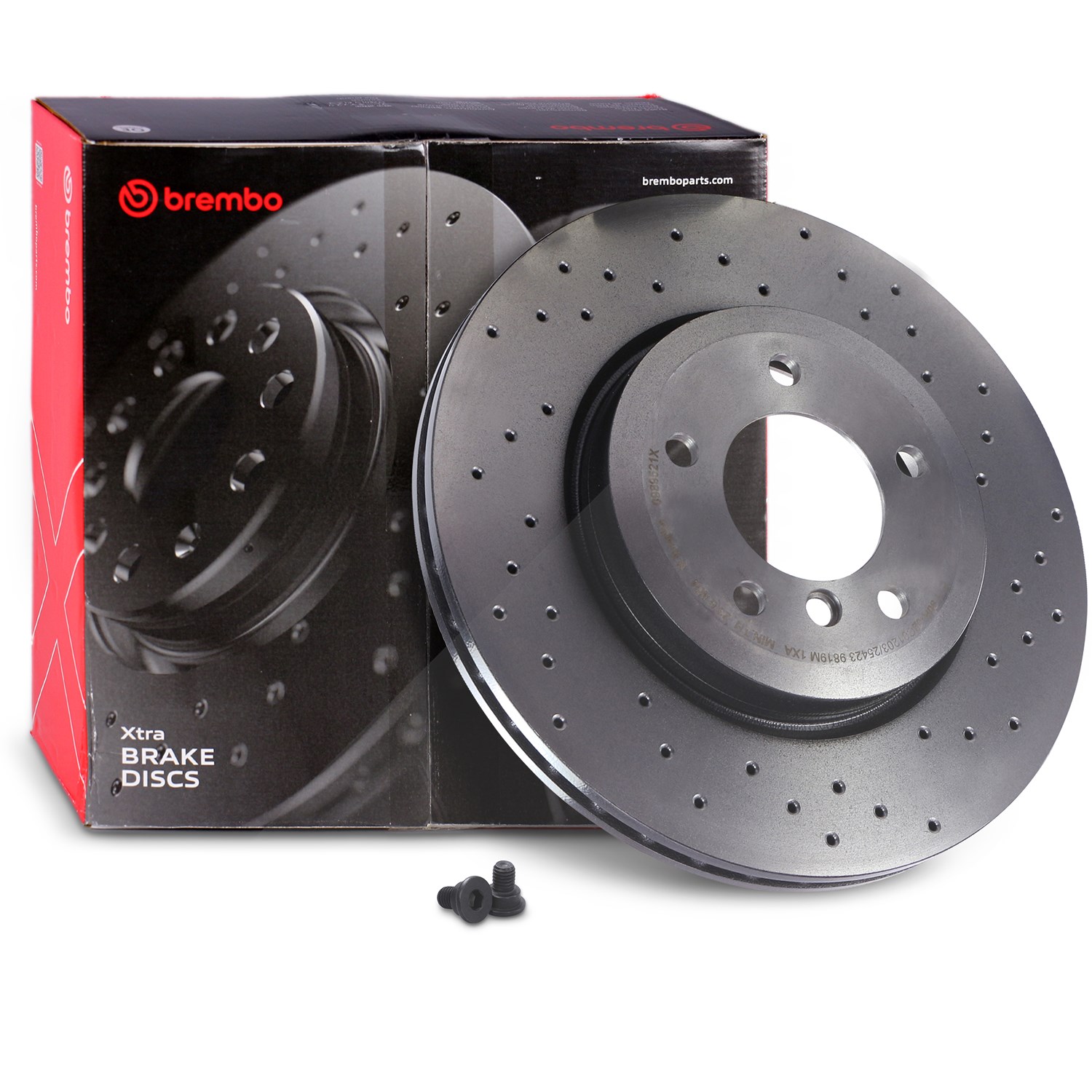 Brembo 1x Bremsscheibe Vorderachse Belüftet [Hersteller-Nr. 09.8952.1X] für BMW