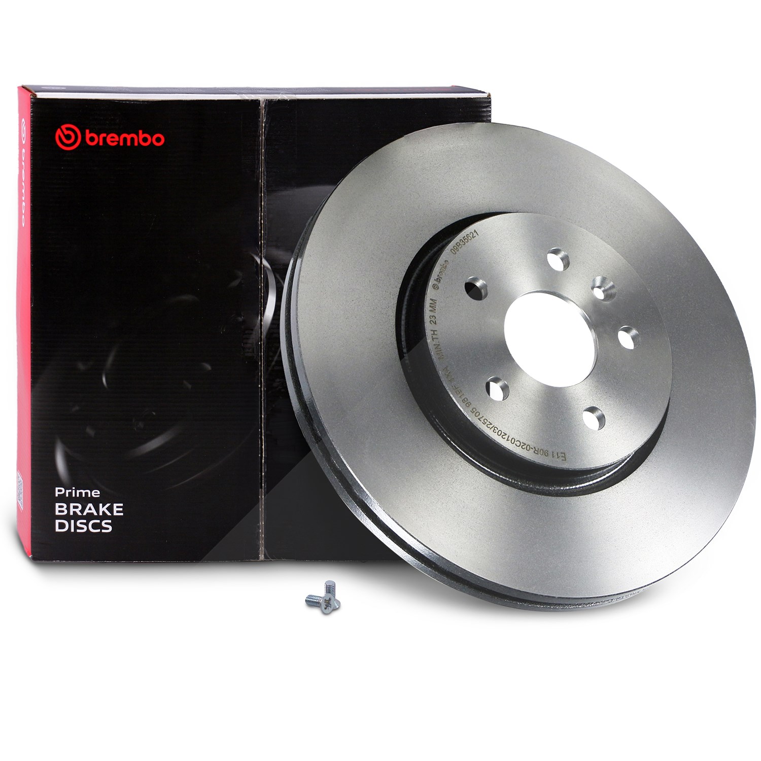 Brembo 1x Bremsscheibe belüftet Vorderachse [Hersteller-Nr. 09.B356.21] für Opel, Chevrolet, Vauxhall