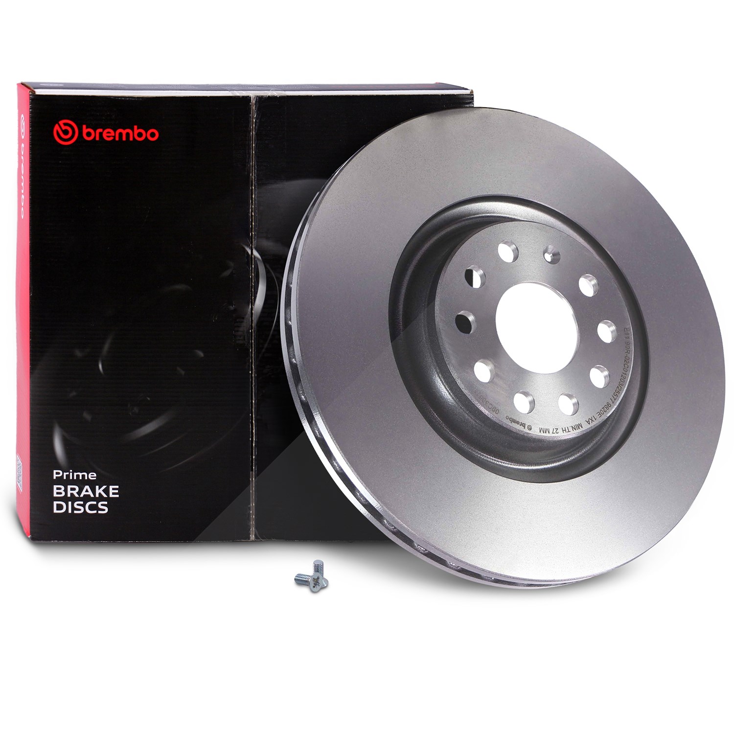 Brembo 1x Bremsscheibe belüftet vorne [Hersteller-Nr. 09.C306.11] für Chrysler, Skoda, Seat, Audi, VW, Cupra