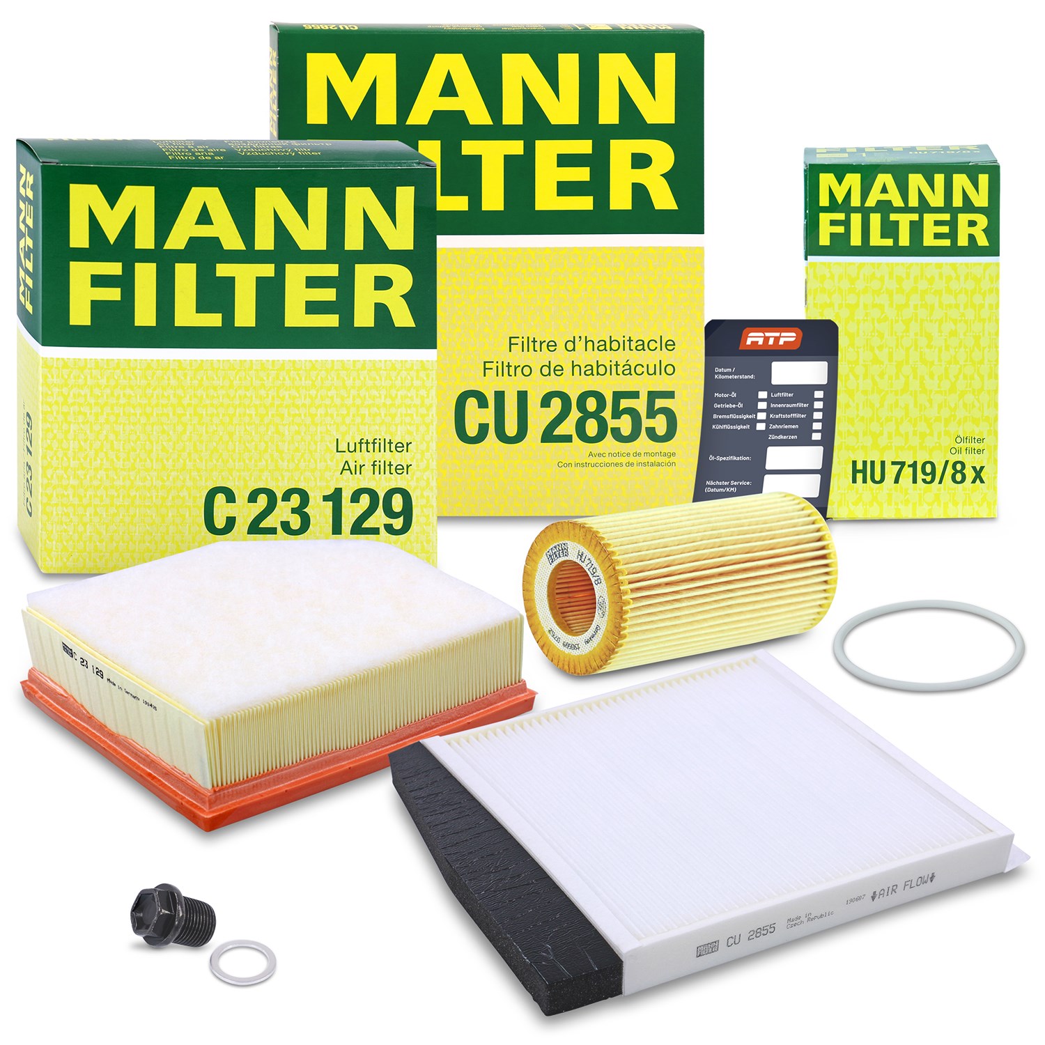 Mann-filter Inspektionspaket Filtersatz SET A [Hersteller-Nr. 10493348] für Volvo