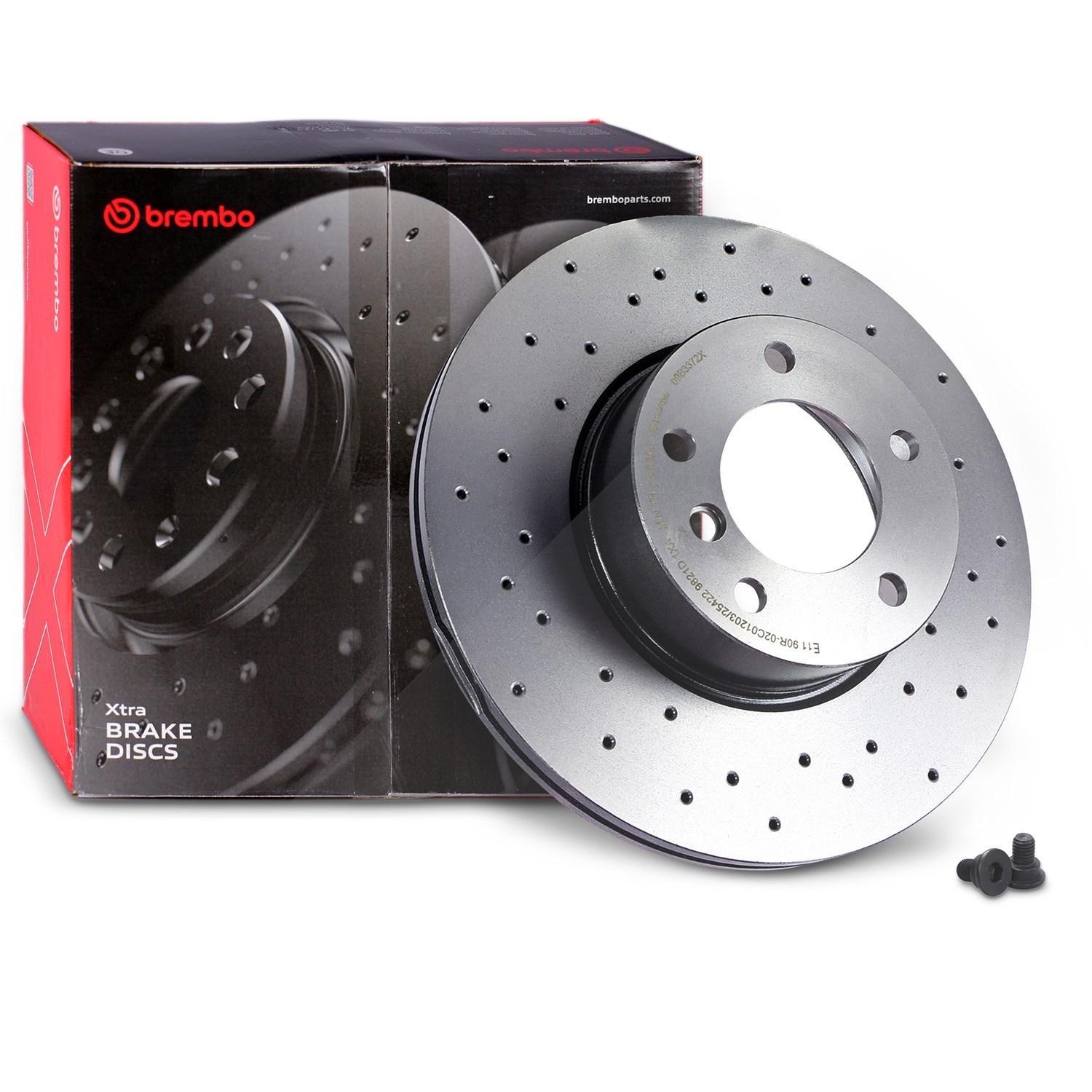 Brembo 1x Bremsscheibe belüftet vorne [Hersteller-Nr. 09.B337.2X] für BMW