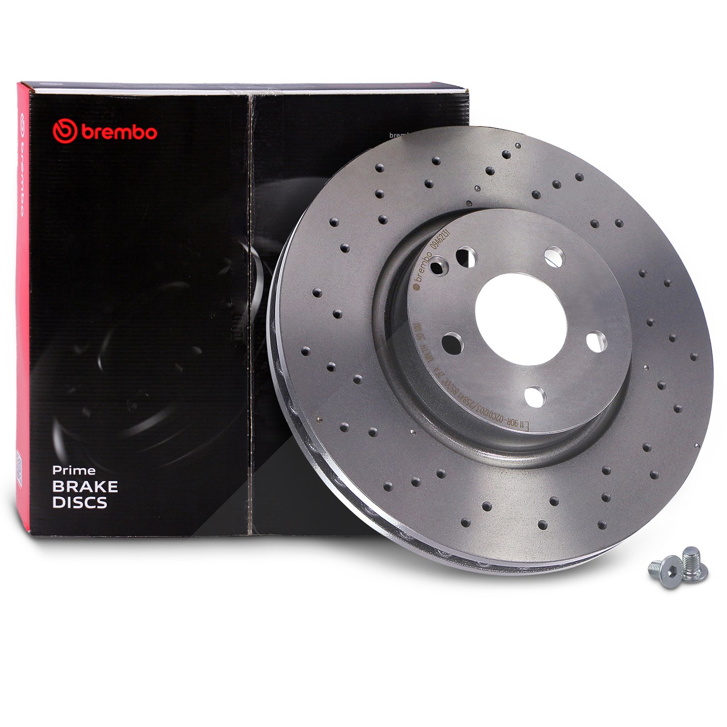 Brembo 1x Bremsscheibe Vorderachse Belüftet Gelocht [Hersteller-Nr. 09.A621.31] für Mercedes-Benz
