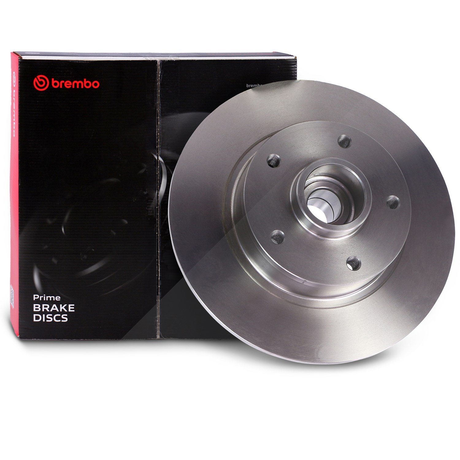 Brembo 1x Bremsscheibe inkl. Radlagersatz Hinterachse [Hersteller-Nr. 08.B391.27] für Renault