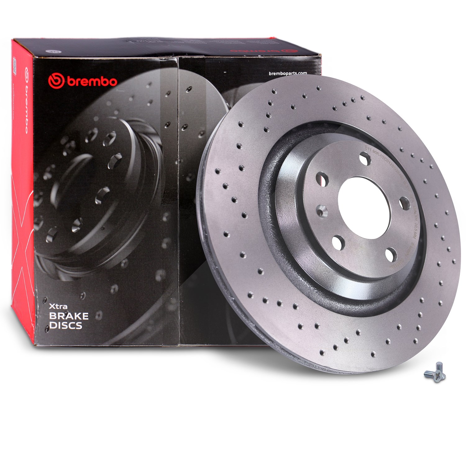 Brembo 1x Bremsscheibe belüftet hinten [Hersteller-Nr. 09.8842.2X] für Audi