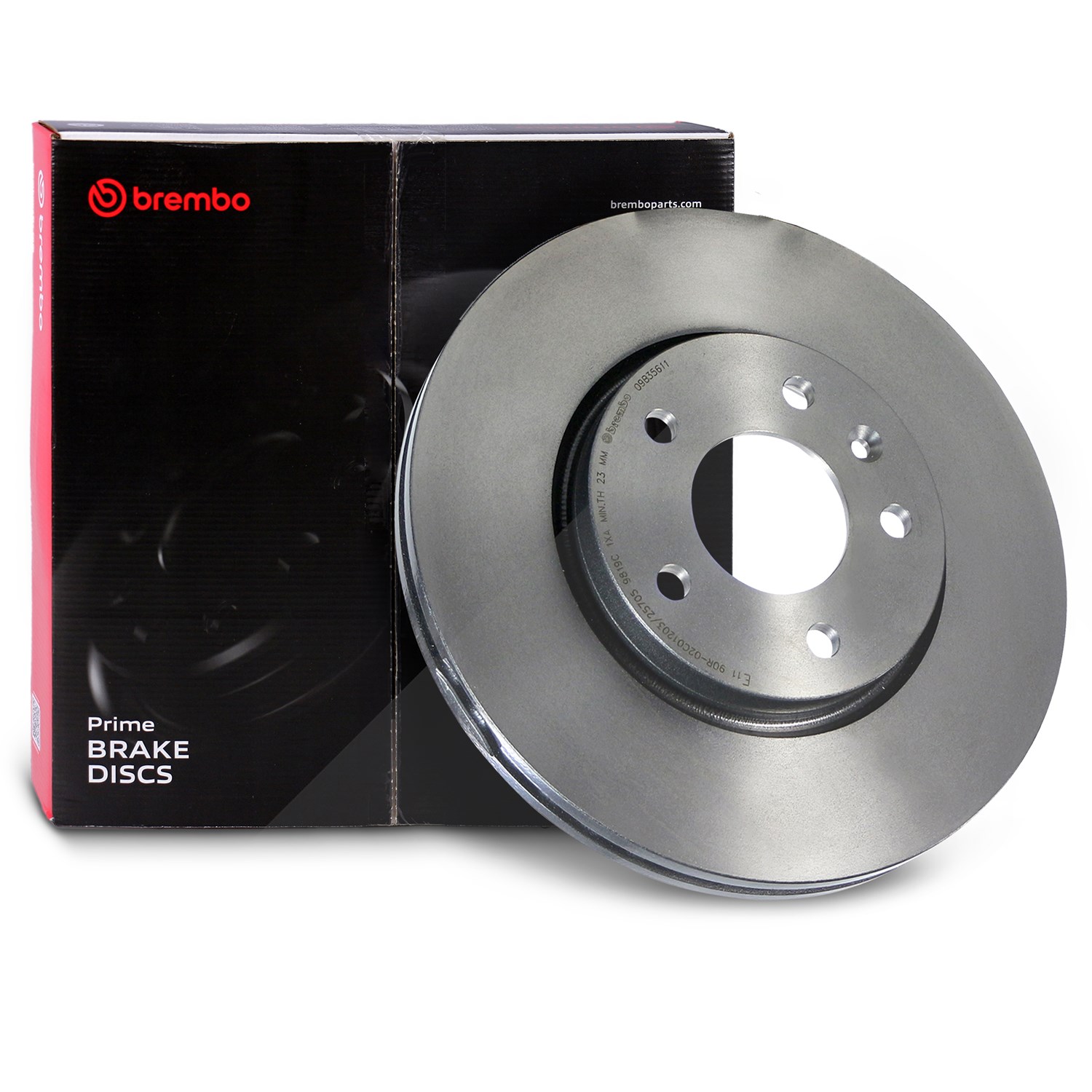 Brembo 1x Bremsscheibe Vorderachse Belüftet [Hersteller-Nr. 09.B356.11] für Vauxhall, Chevrolet, Opel