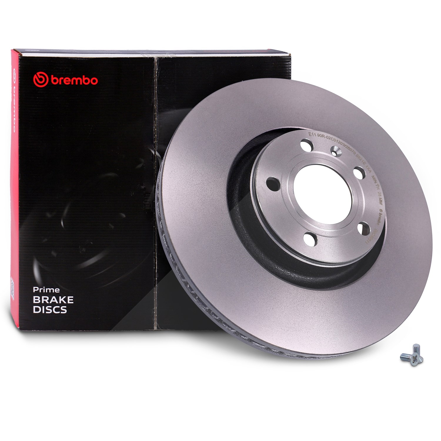 Brembo 1x Bremsscheibe belüftet vorne [Hersteller-Nr. 09.C895.11] für Audi