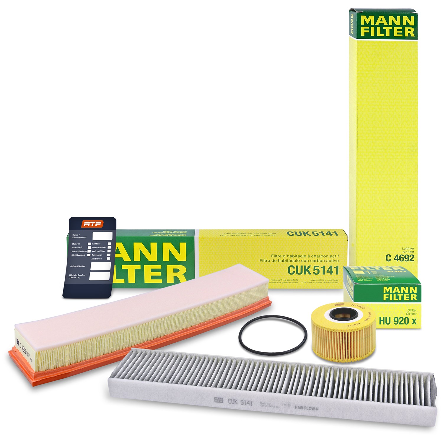 Mann-filter Inspektionspaket Filtersatz SET A [Hersteller-Nr. 10493448] für Jaguar