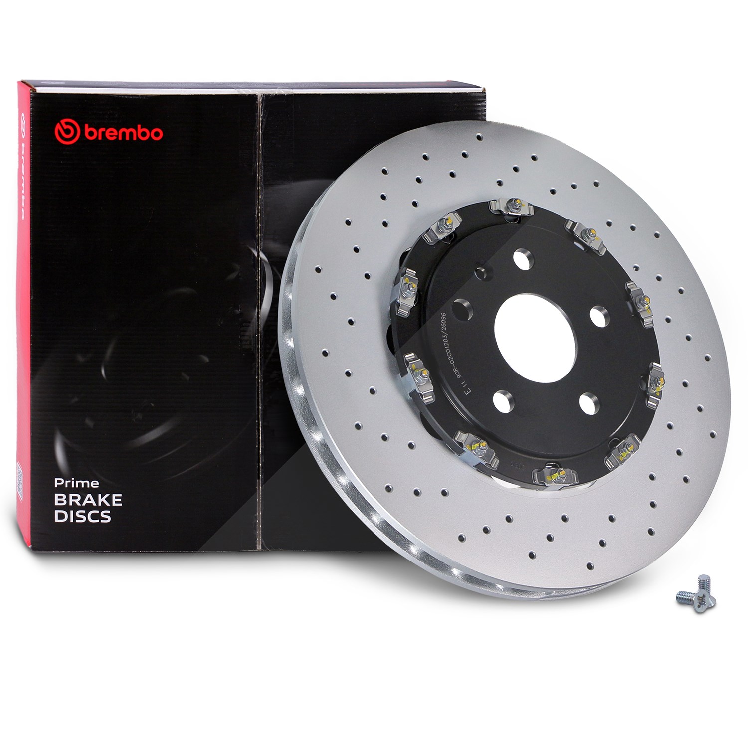Brembo 1x Bremsscheibe belüftet vorne [Hersteller-Nr. 09.A804.33] für Opel, Saab, Vauxhall